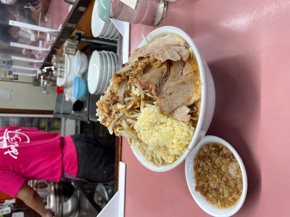 ラーメン荘 おもしろい方へのジロ活写真 5