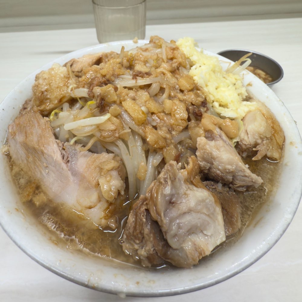 ラーメン荘 歴史を刻め 下新庄本店のジロ活写真 8