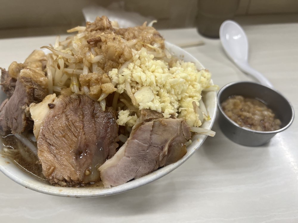 ラーメン荘 歴史を刻め 下新庄本店のジロ活写真 2