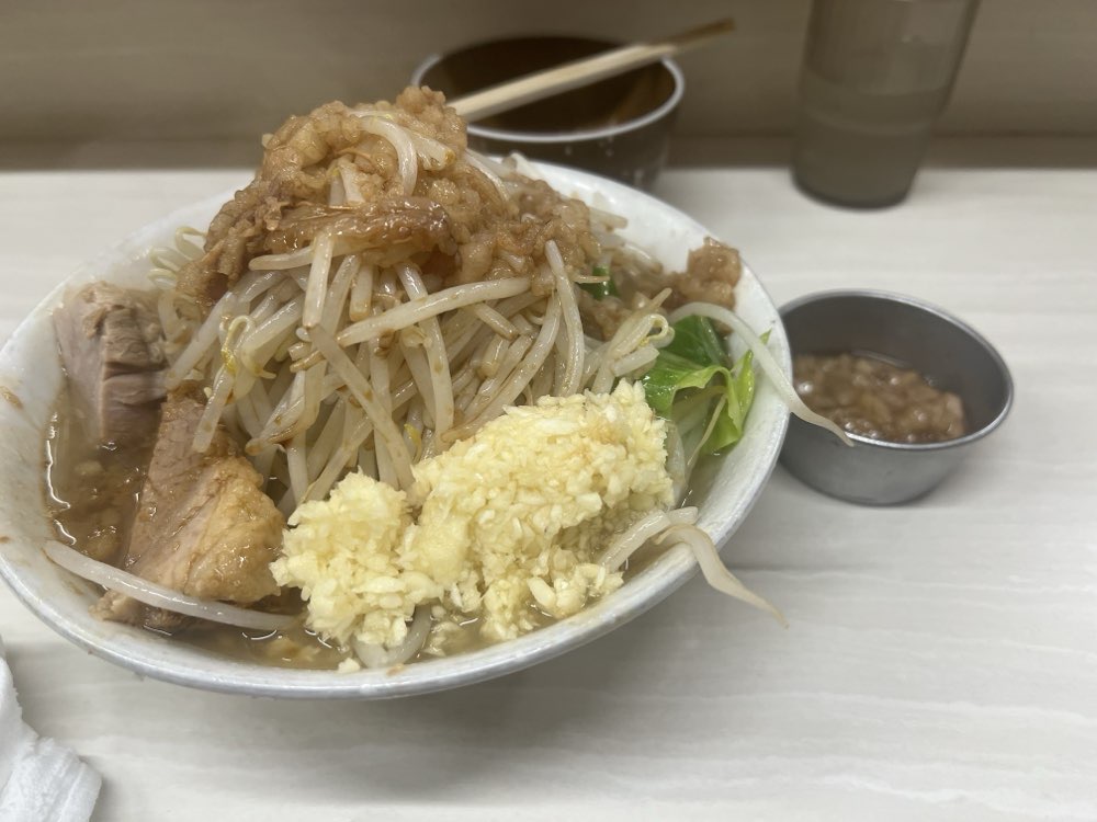 ラーメン荘 歴史を刻め 下新庄本店のジロ活写真 1