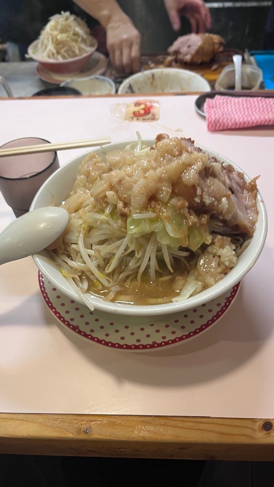 成蹊前ラーメンのジロ活写真 2