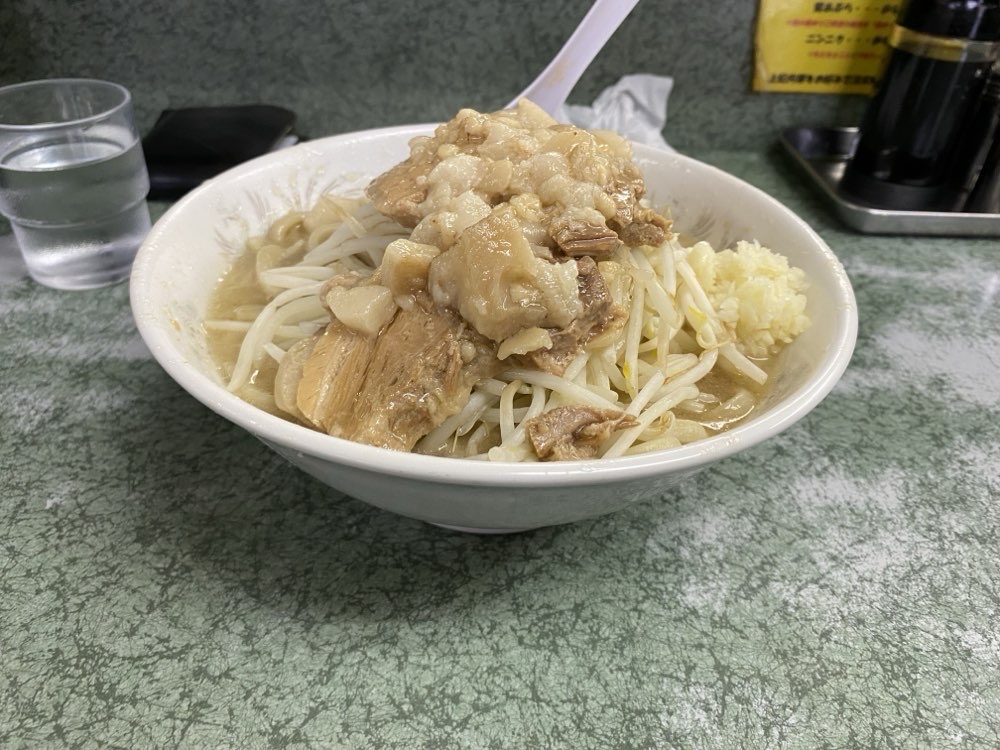 ラーメン二郎 新宿小滝橋通り店のジロ活写真 3