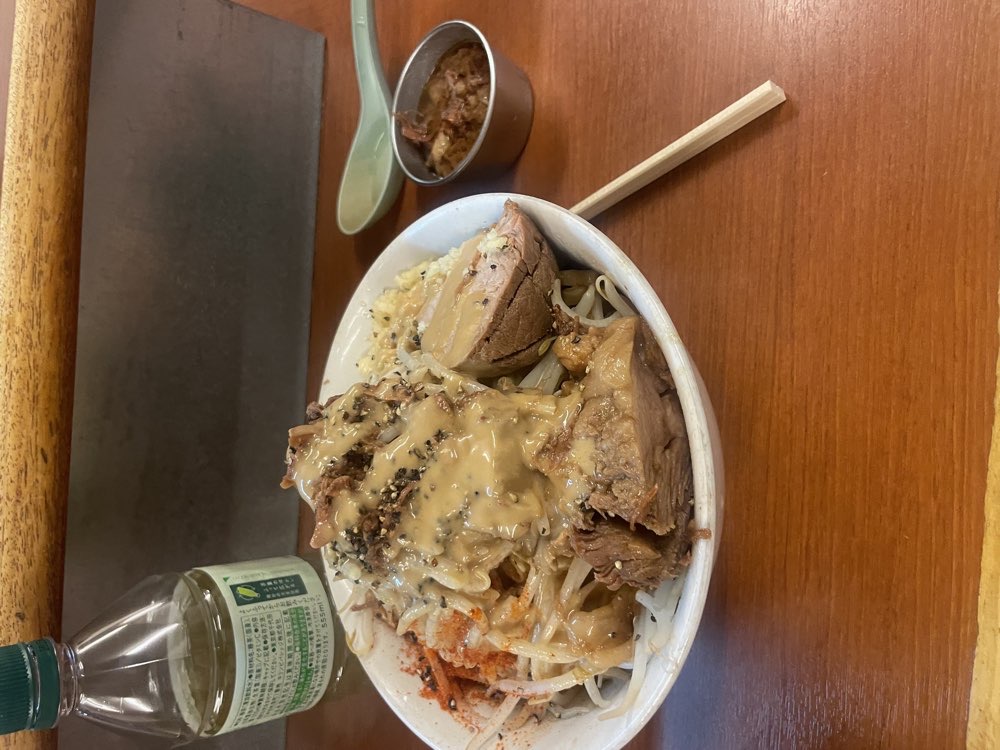 ラーメン荘 地球規模で考えろ ソラのジロ活写真 1