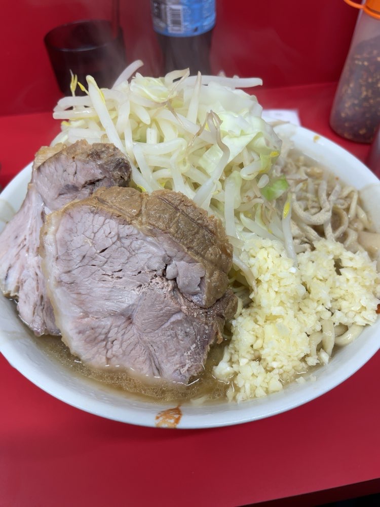ラーメン二郎 一橋学園店のジロ活写真 4