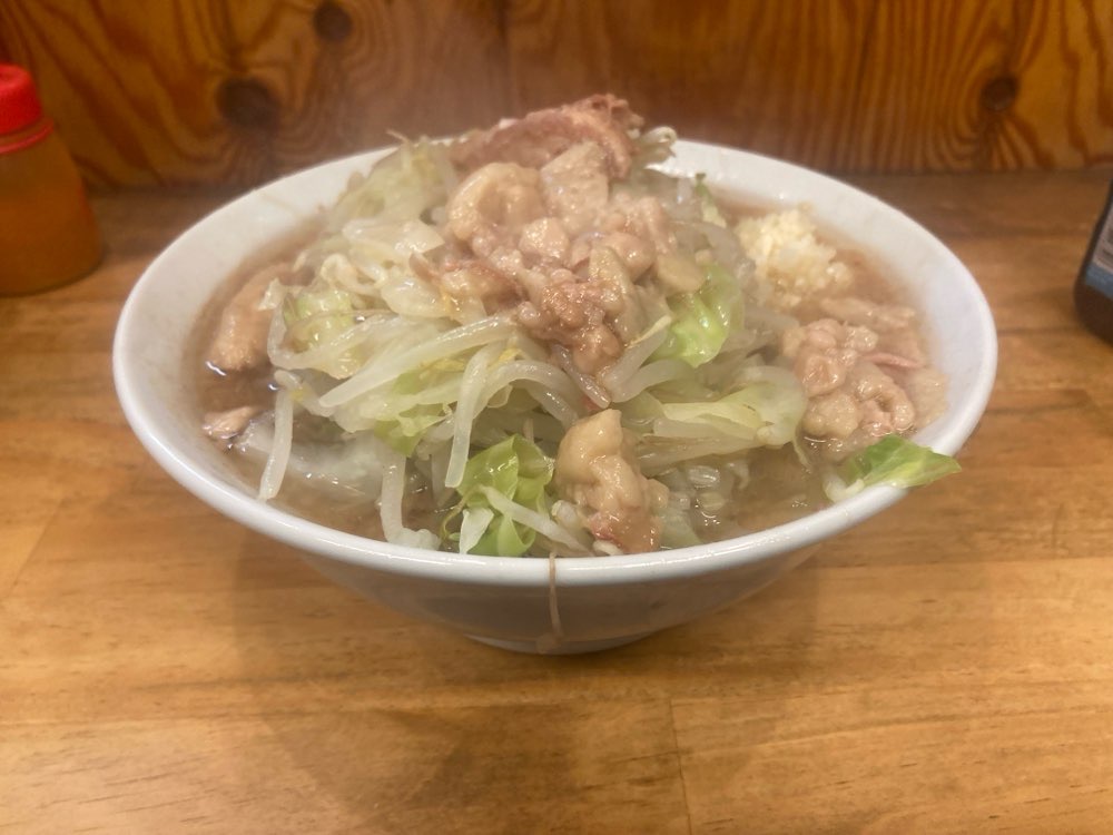 ラーメン二郎 前橋千代田町店のジロ活写真 6