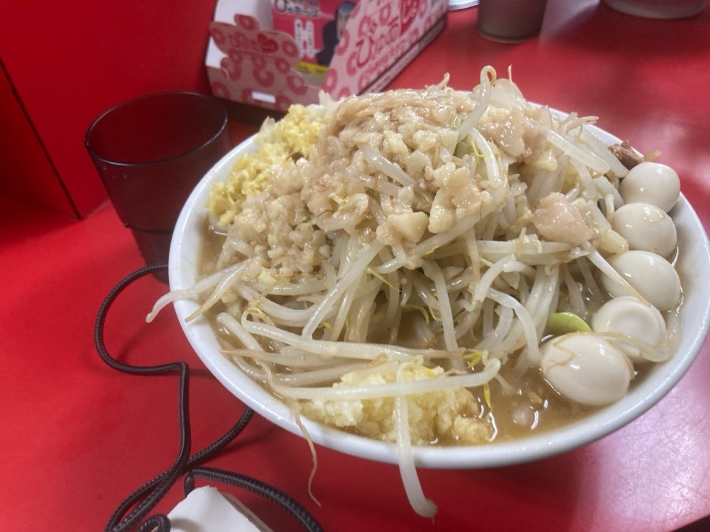 ラーメン二郎 仙台店のジロ活写真 7