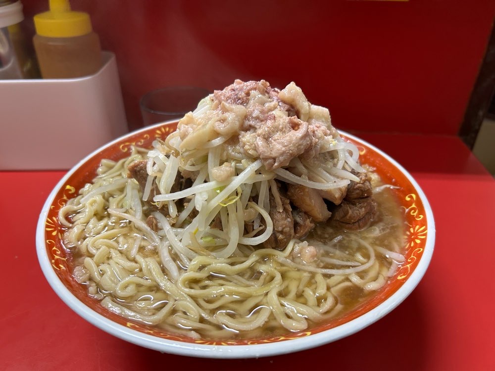 ラーメン二郎 上野毛店のジロ活写真 7