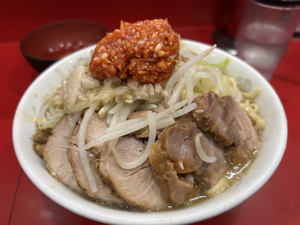ラーメン二郎 生田駅前店のジロ活写真 5