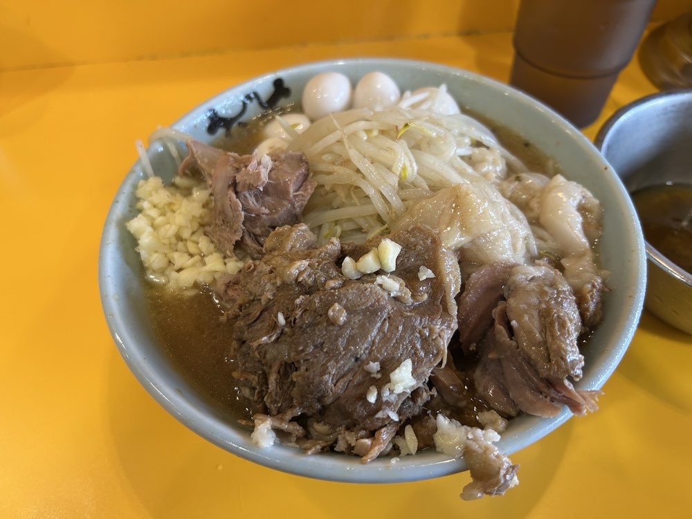 ラーメン二郎 八王子野猿街道店2のジロ活写真 7