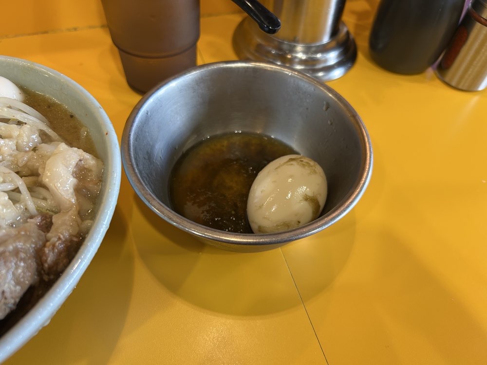 ラーメン二郎 八王子野猿街道店2のジロ活写真 8