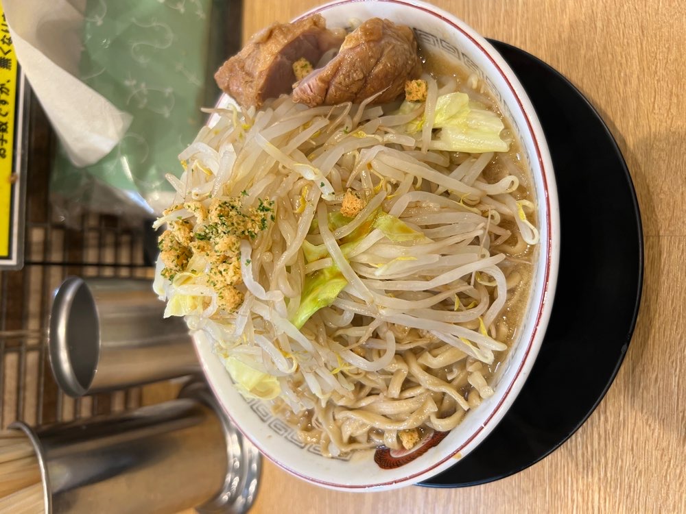 ラーメン豚山 南船場店のジロ活写真 2