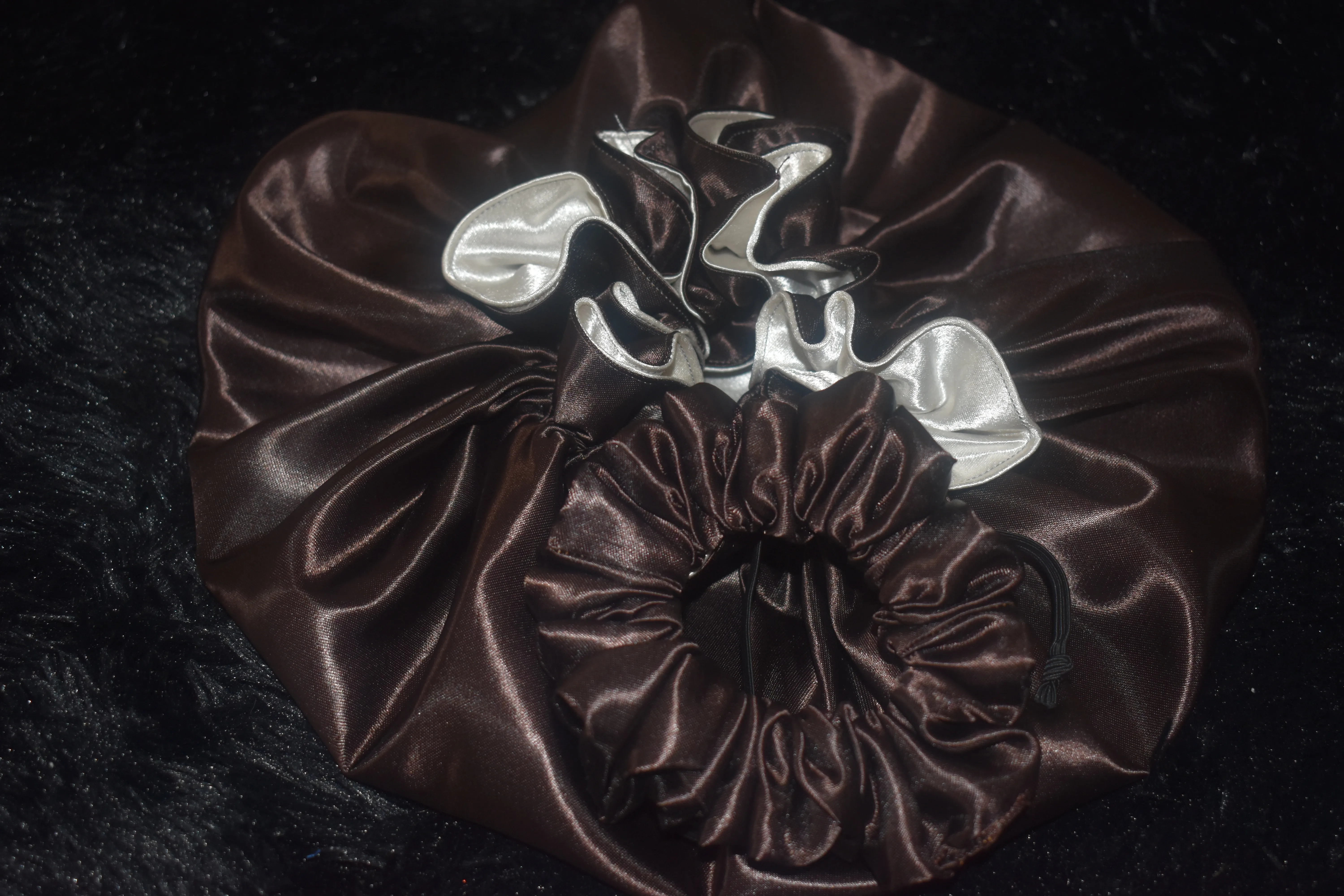 The Dreamscape Luxe Collection-(Cocoa Crème Bonnet Set) photo 5