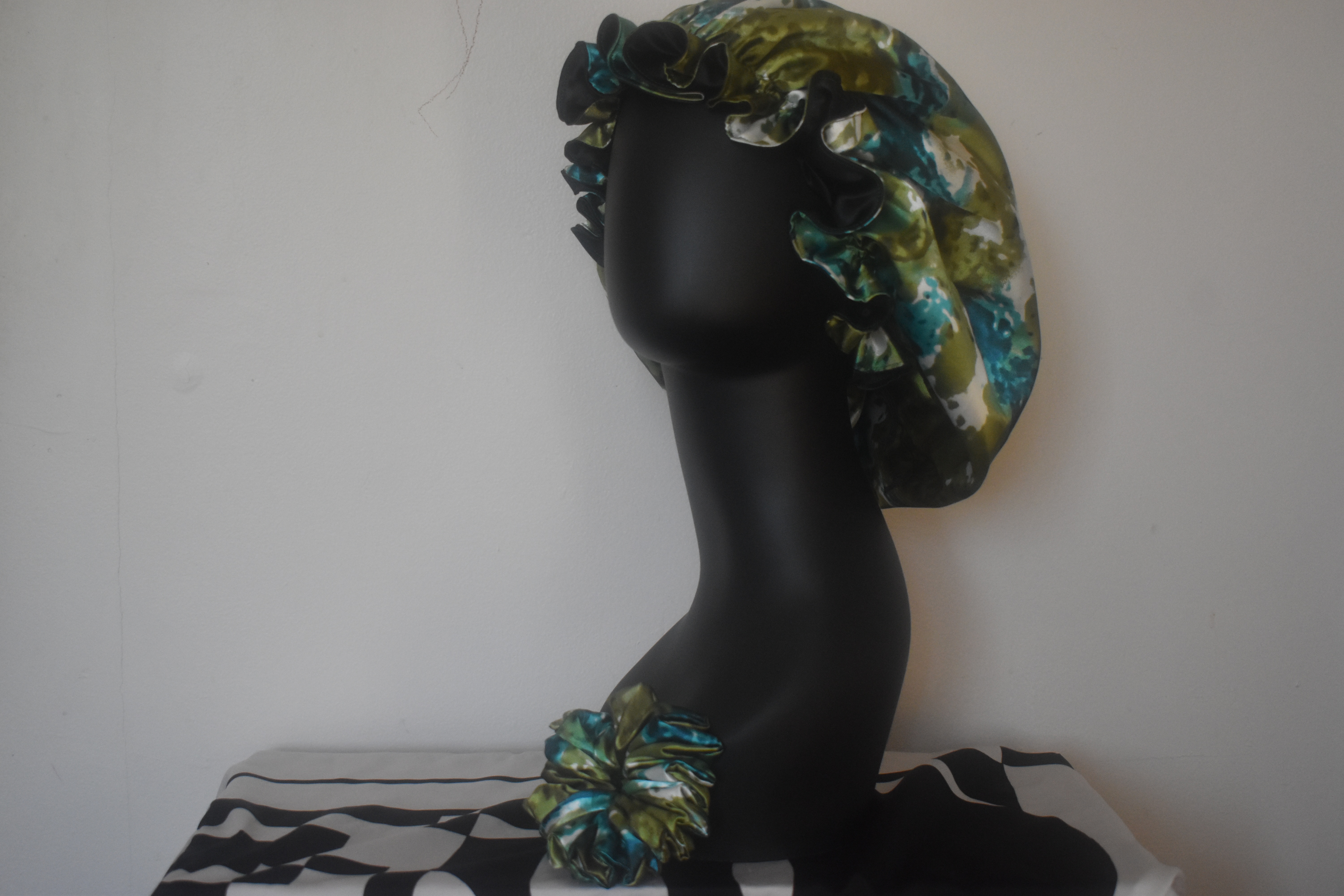 The Dreamscape Luxe Collection- (Jungle Mist Bonnet Set) photo 6
