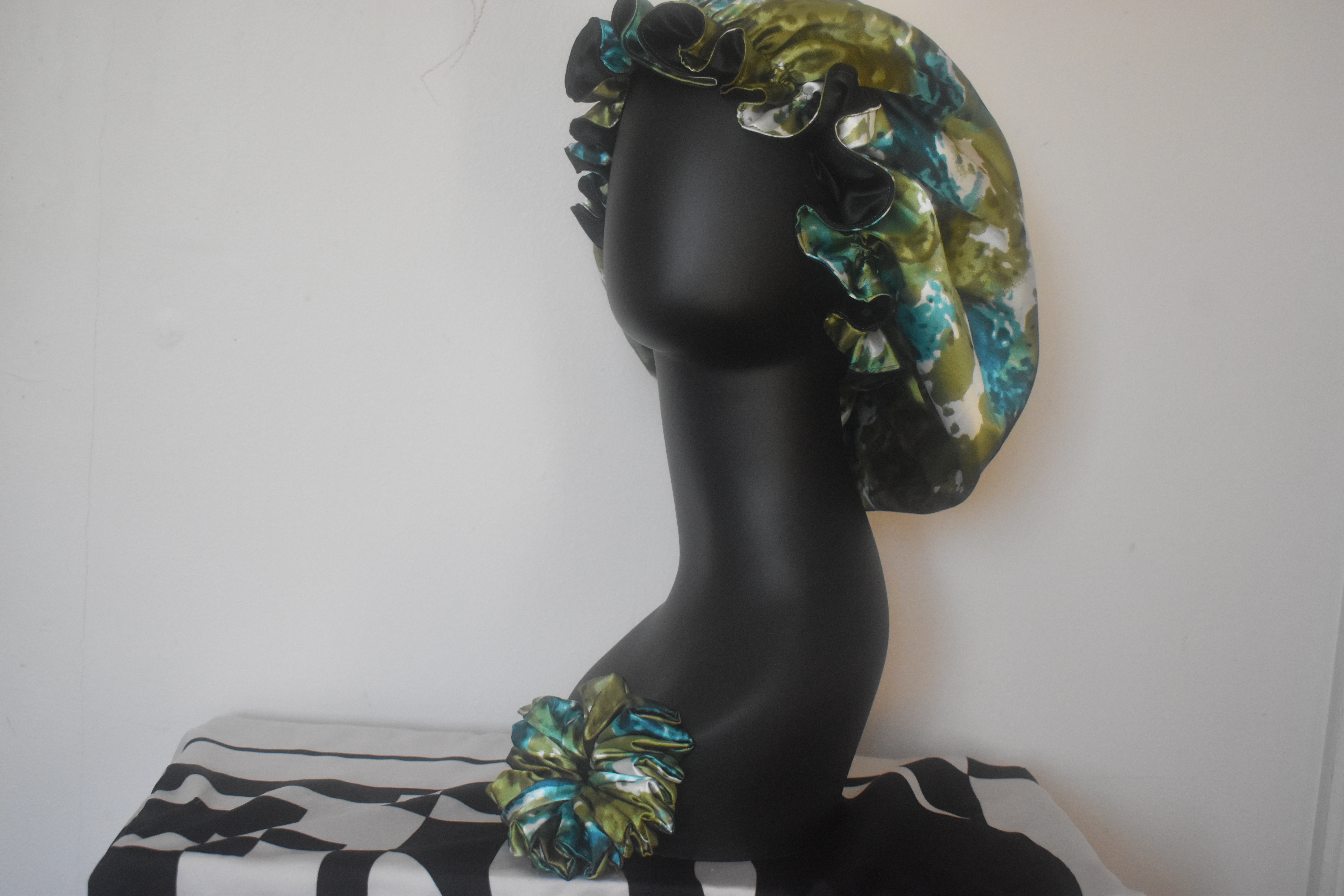 The Dreamscape Luxe Collection- (Jungle Mist Bonnet Set) photo 5