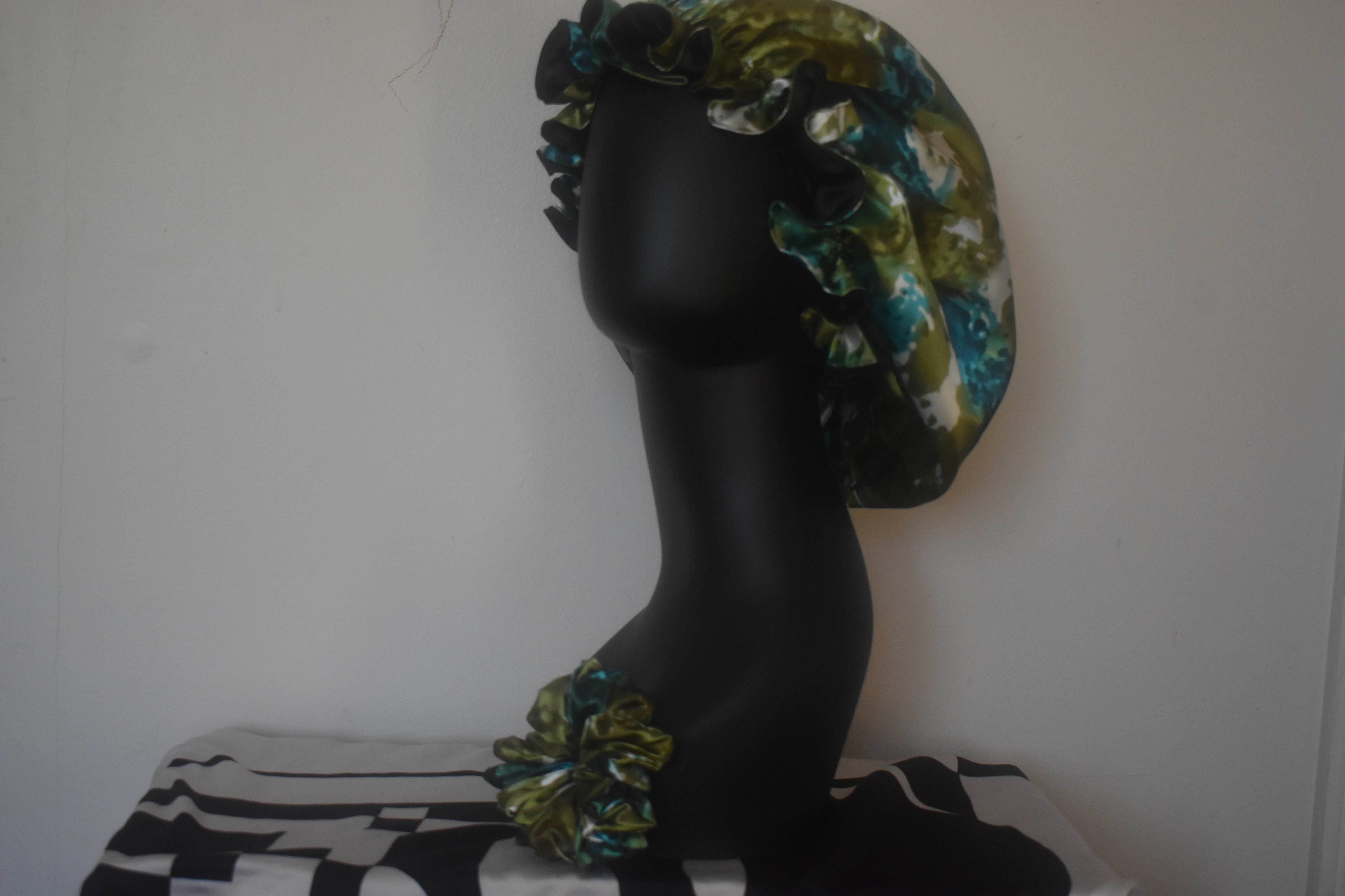 The Dreamscape Luxe Collection- (Jungle Mist Bonnet Set) photo 4