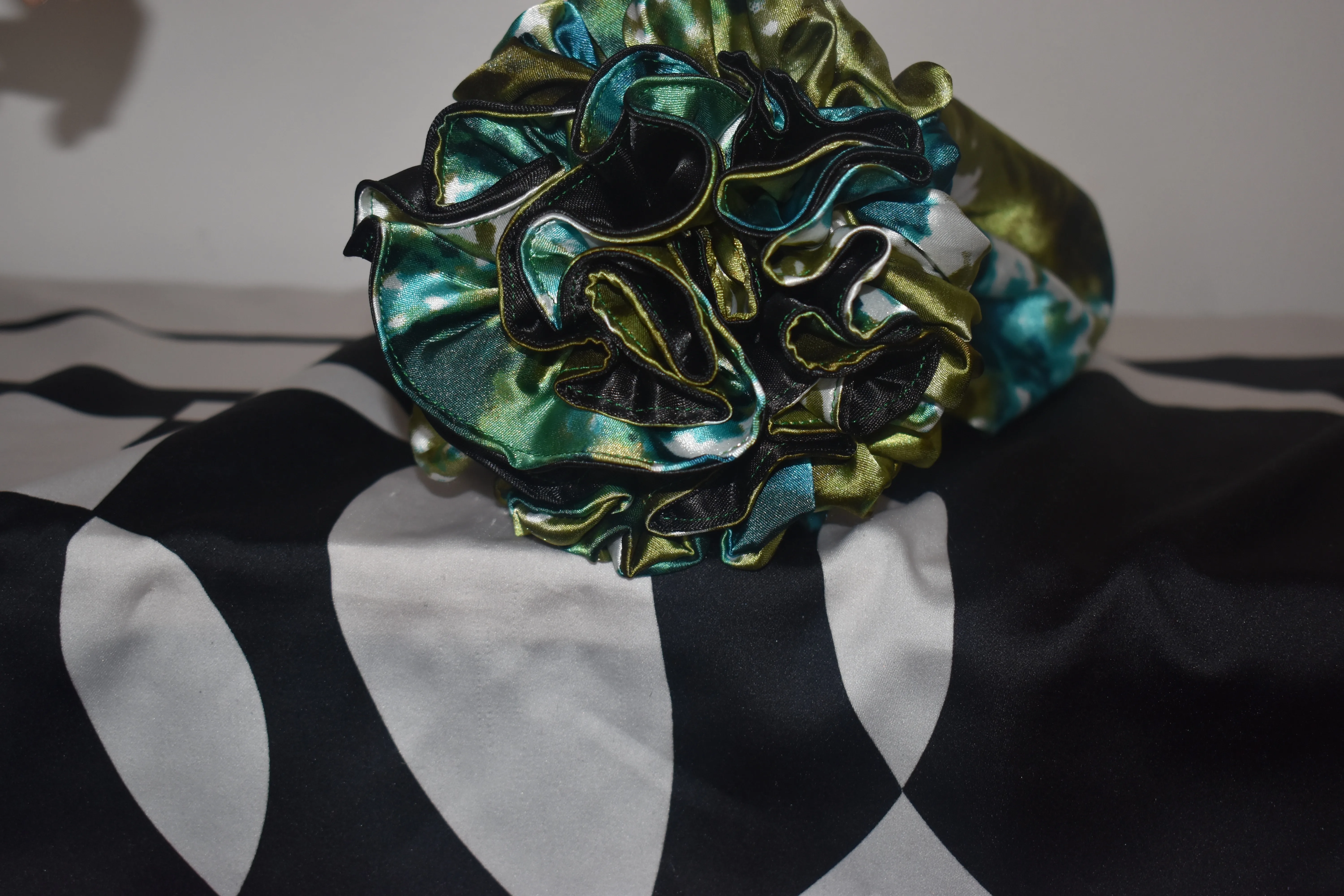 The Dreamscape Luxe Collection- (Jungle Mist Bonnet Set) photo 2