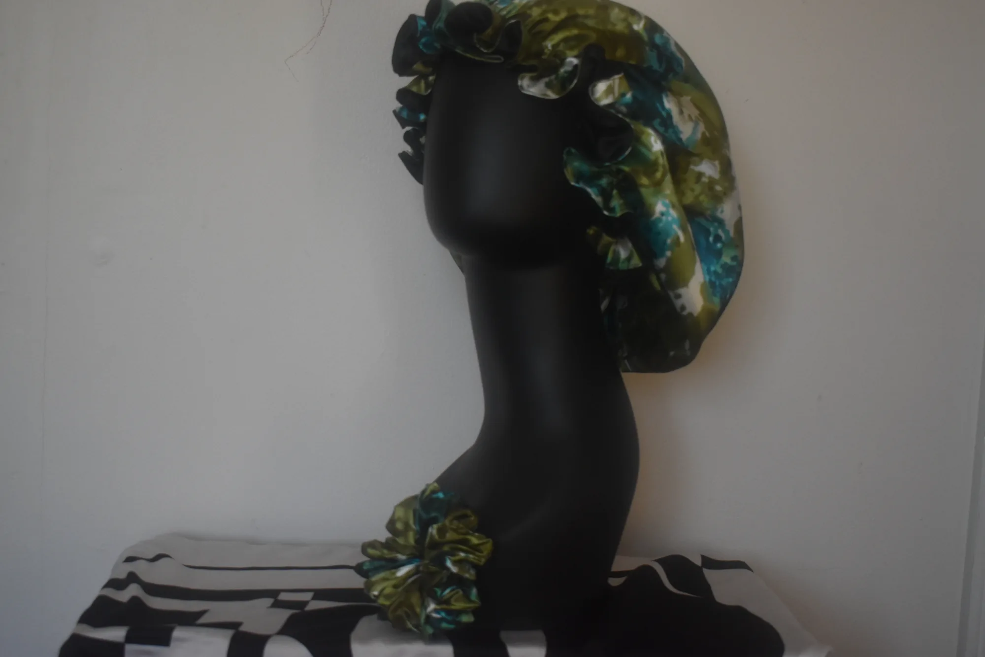 The Dreamscape Luxe Collection- (Jungle Mist Bonnet Set) photo 4