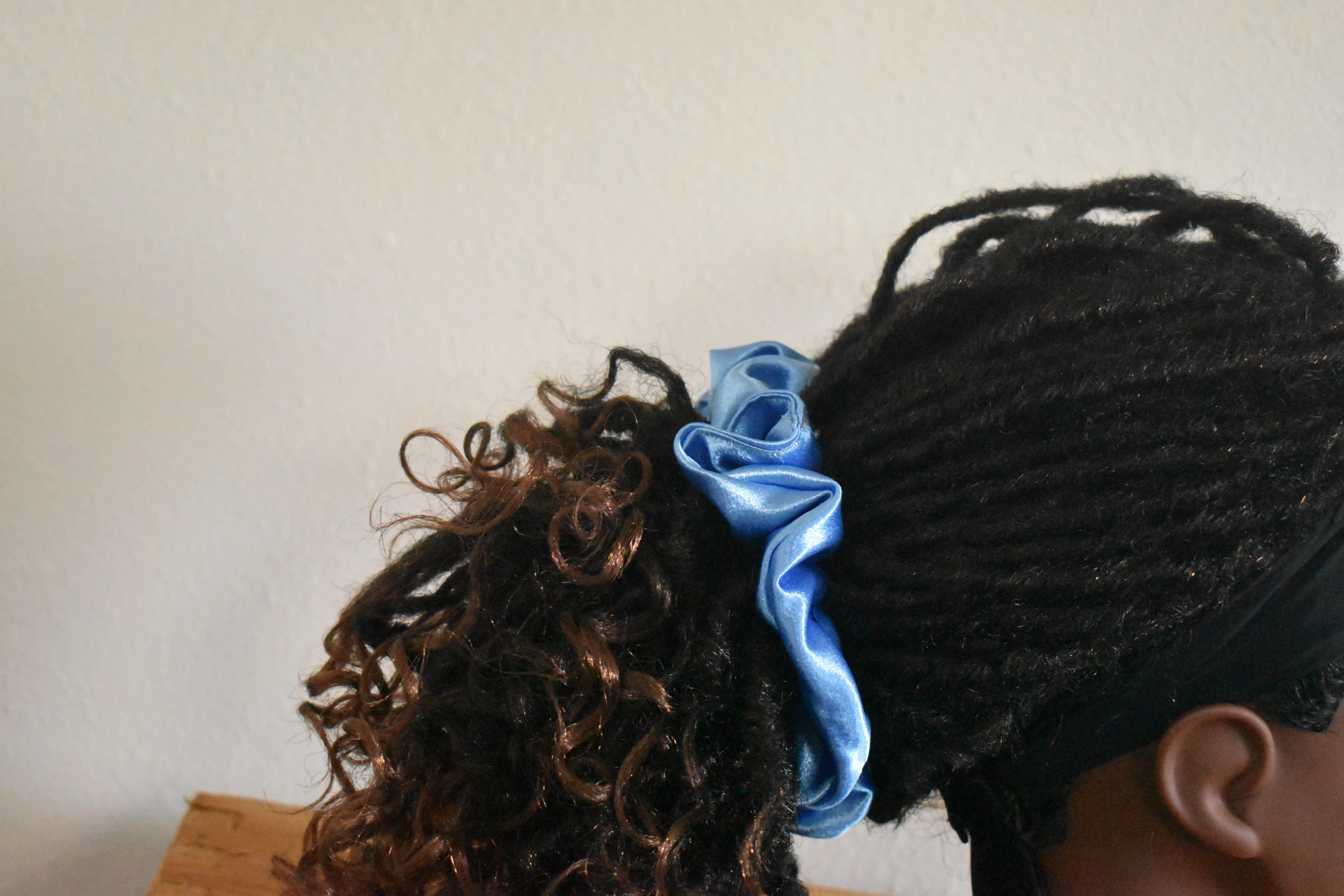 Luxury Rose Satin Sleep Bonnet Set  photo 6