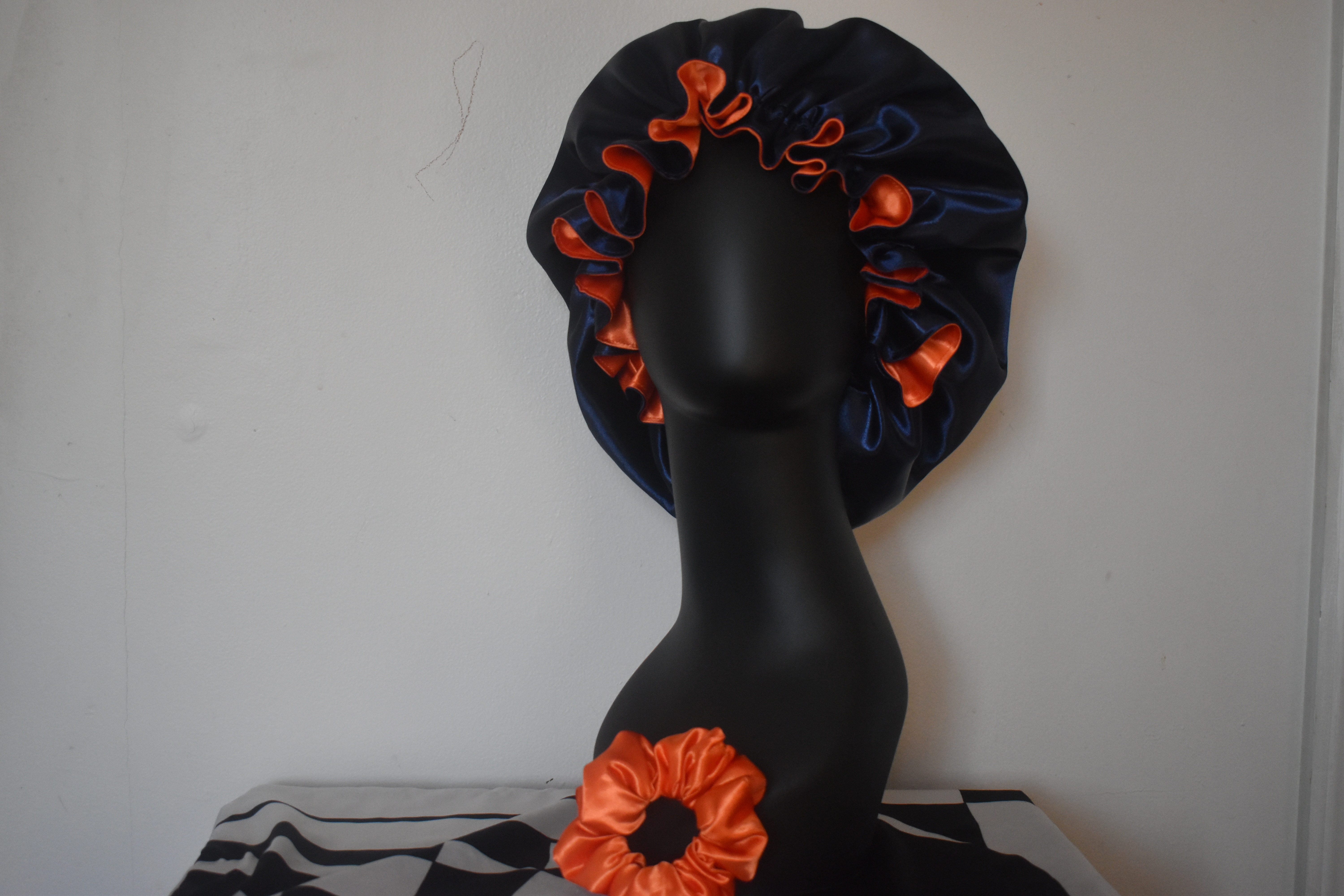 The Dreamscape Luxe Collection-(Midnight Citrus Bonnet Set) photo 2
