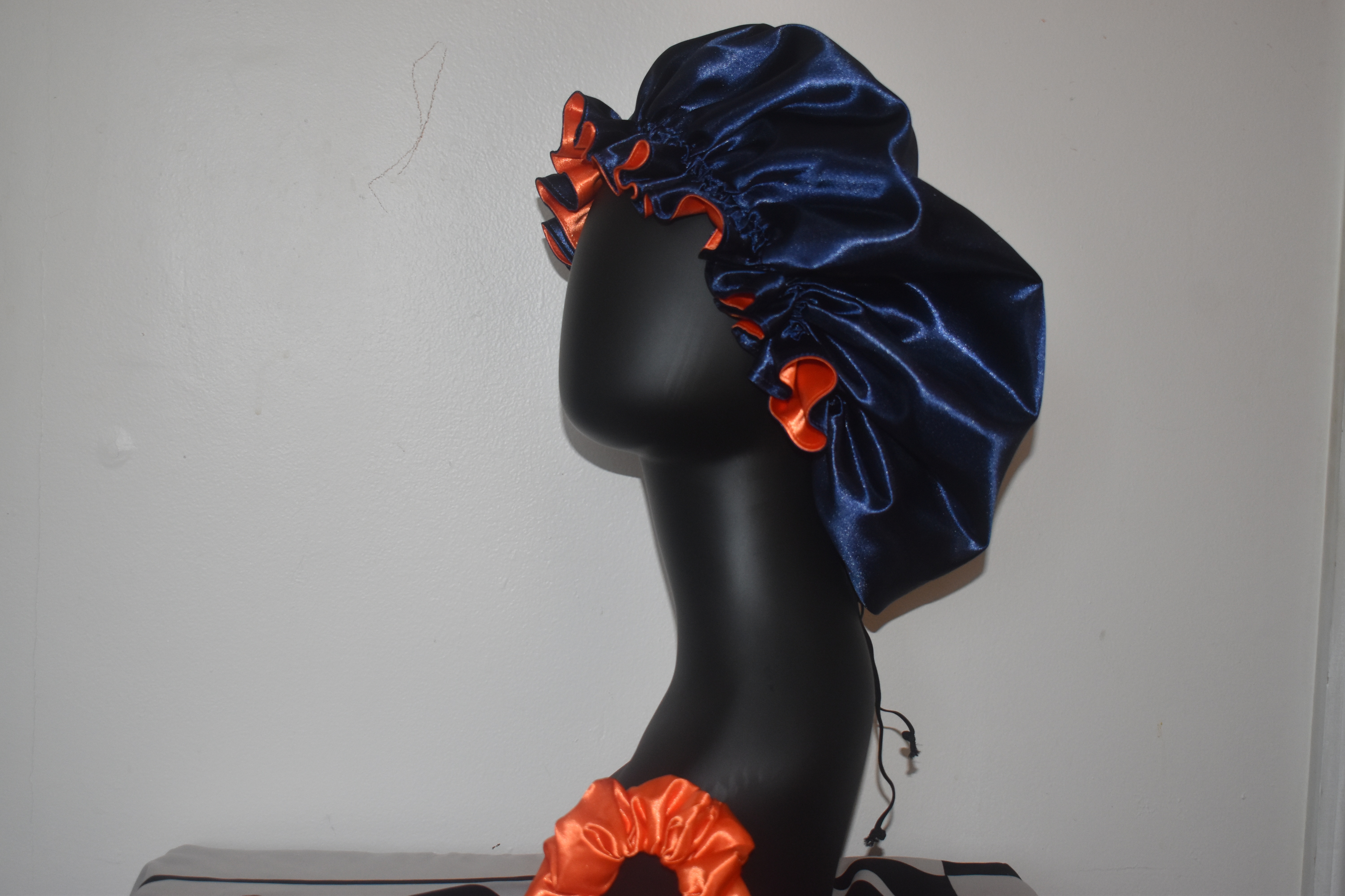 The Dreamscape Luxe Collection-(Midnight Citrus Bonnet Set) photo 5