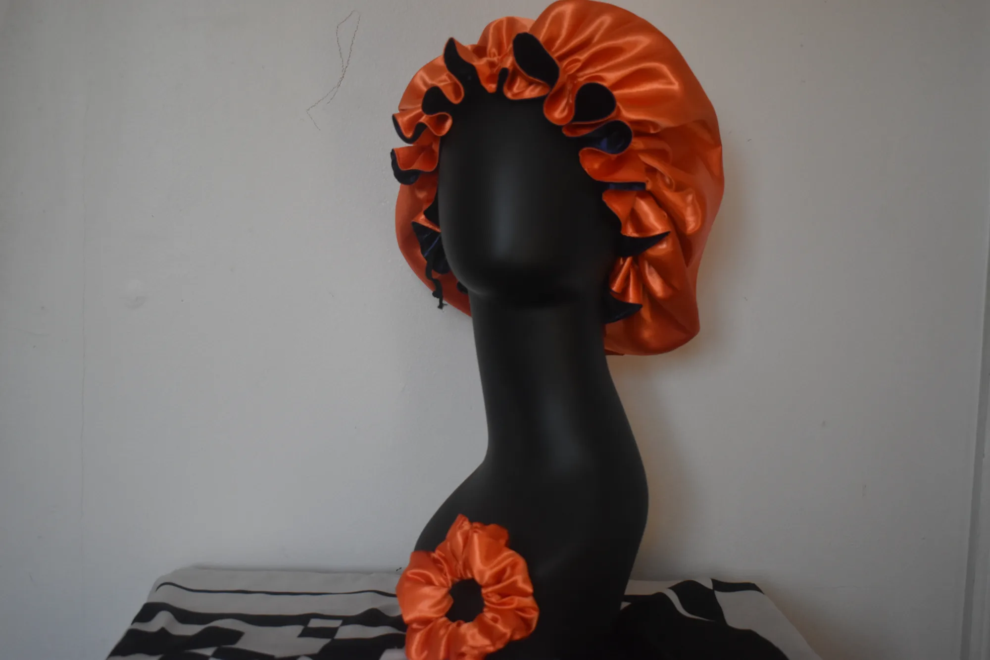 The Dreamscape Luxe Collection-(Midnight Citrus Bonnet Set) photo 4