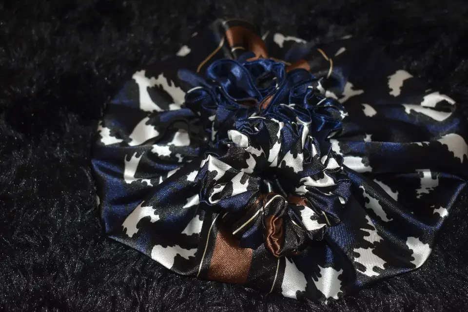 The Dreamscape Luxe Collection-(Midnight Mirage Bonnet set)