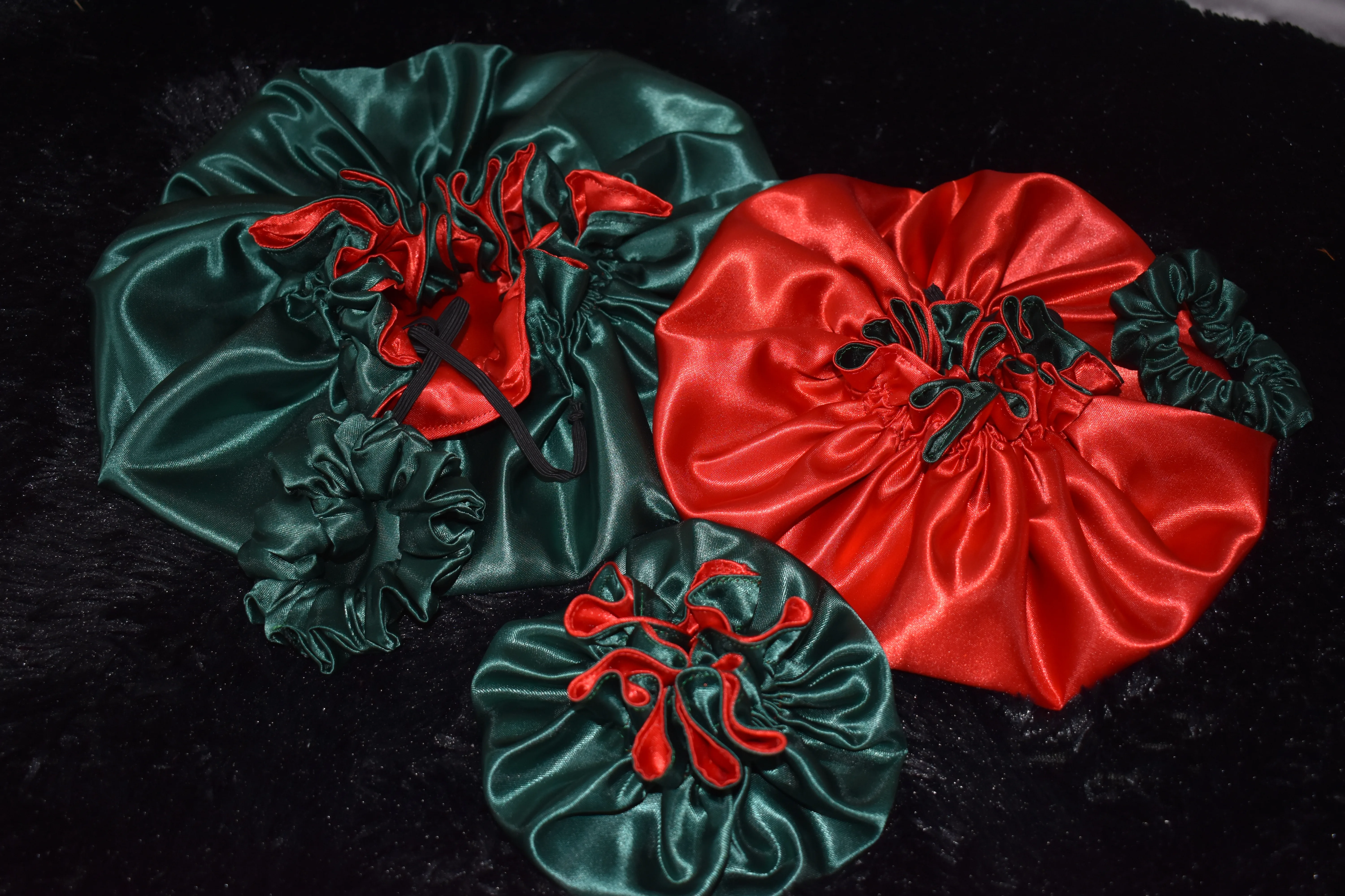 The Holly Berry Bonnet Set (Mommy, Me & Dolly)" photo 4