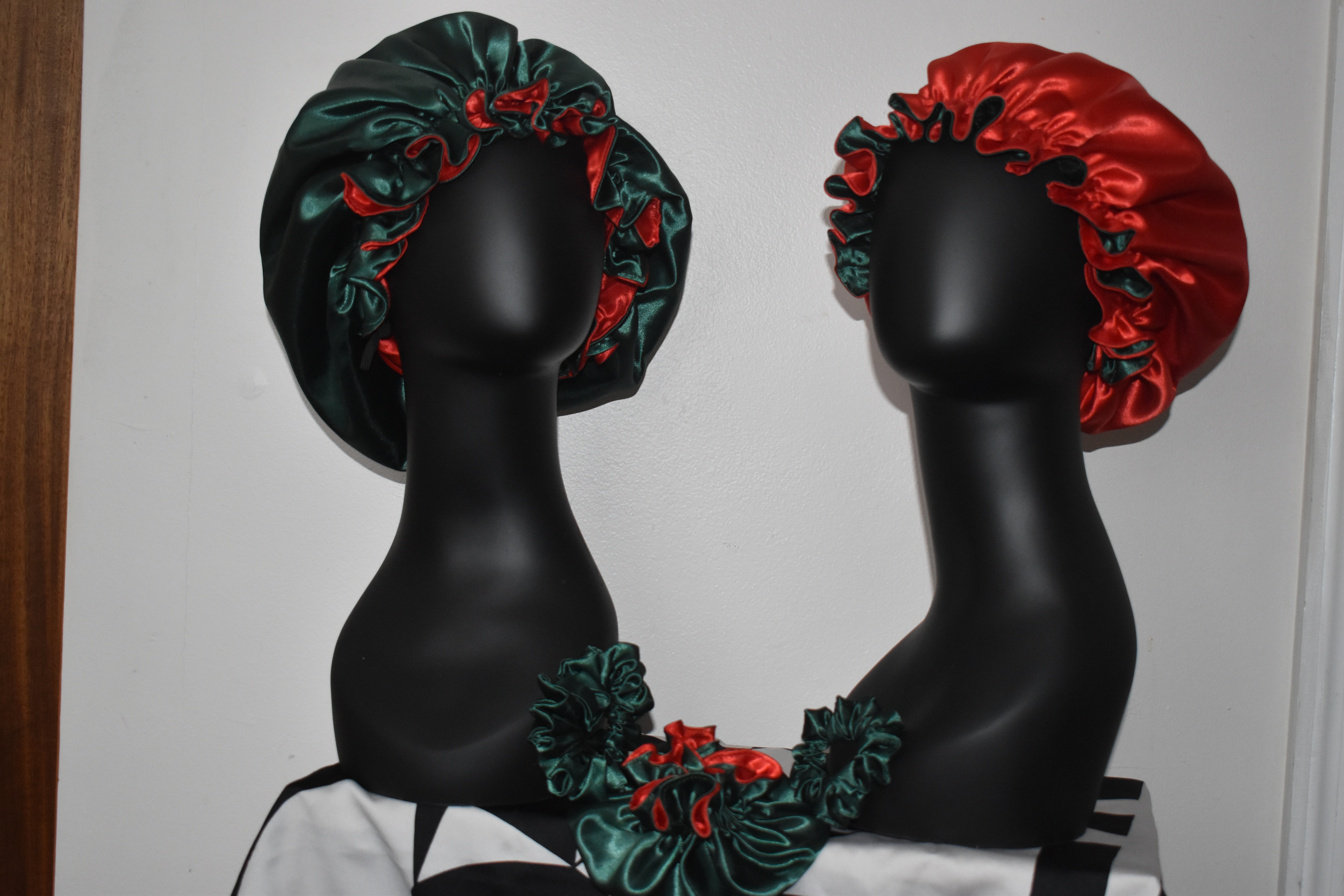 The Holly Berry Bonnet Set (Mommy, Me & Dolly)" photo 3