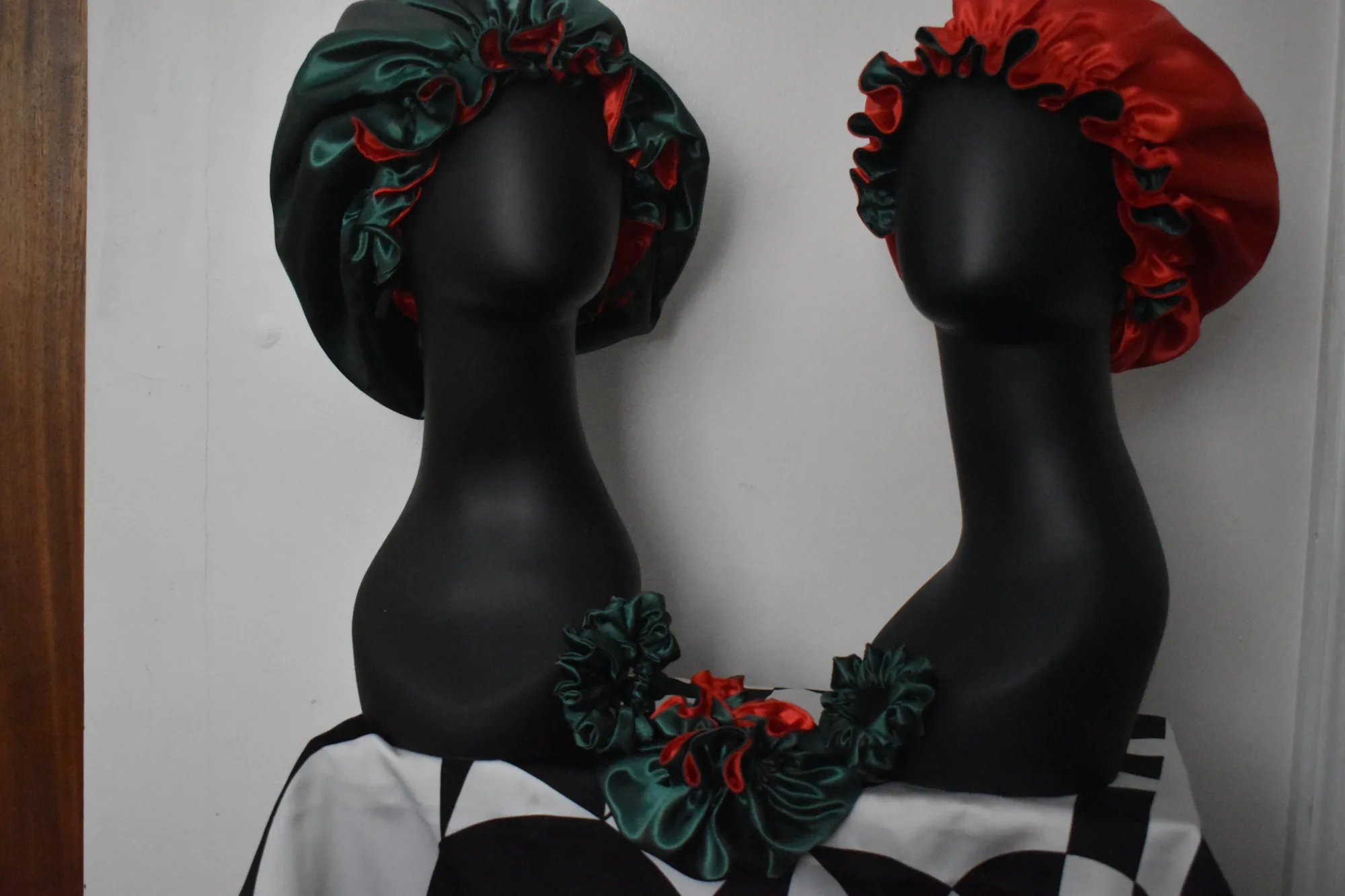 The Holly Berry Bonnet Set (Mommy, Me & Dolly)" photo 2