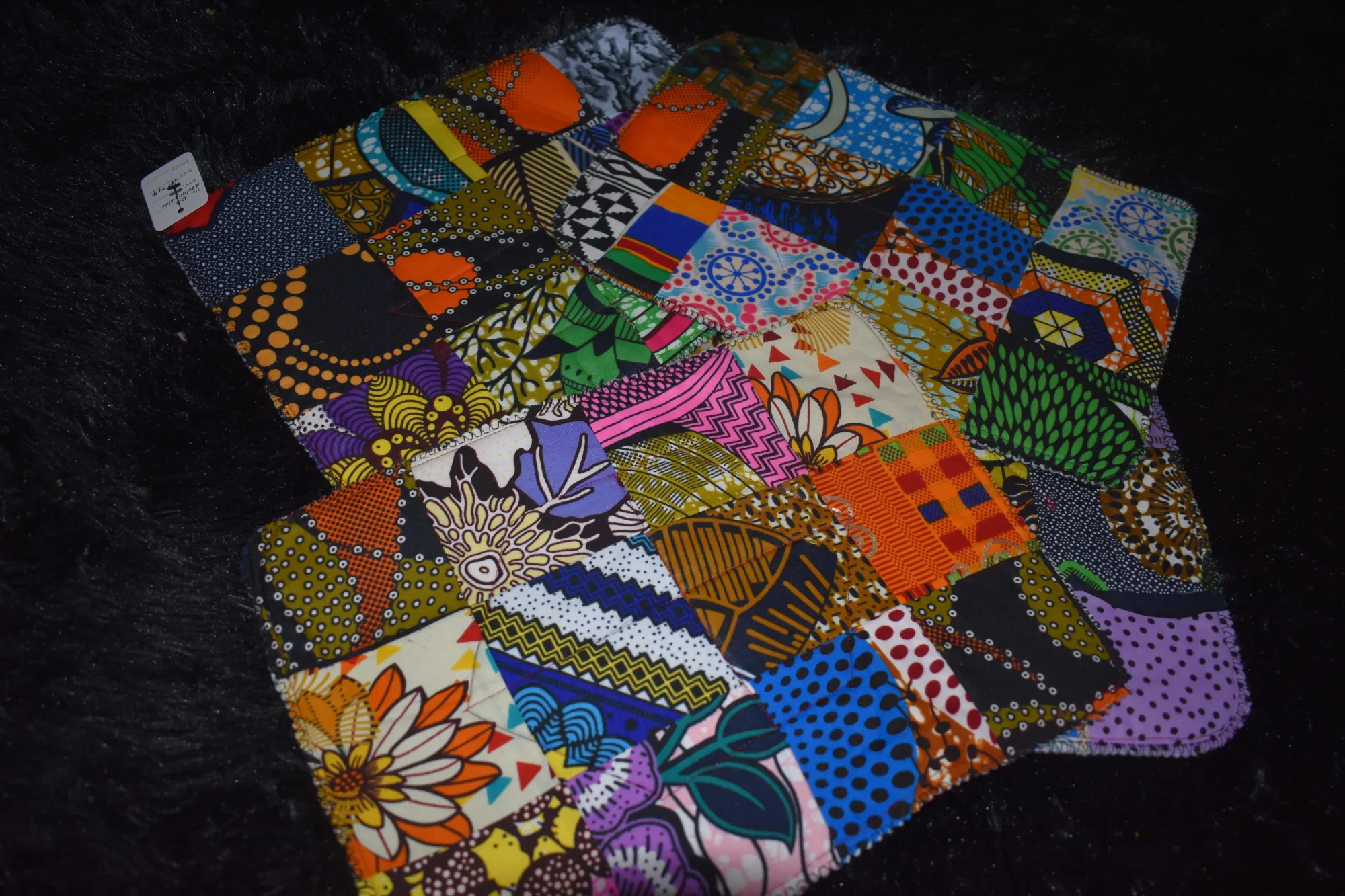 Patchwork Placemat Set-Rectangular photo 1