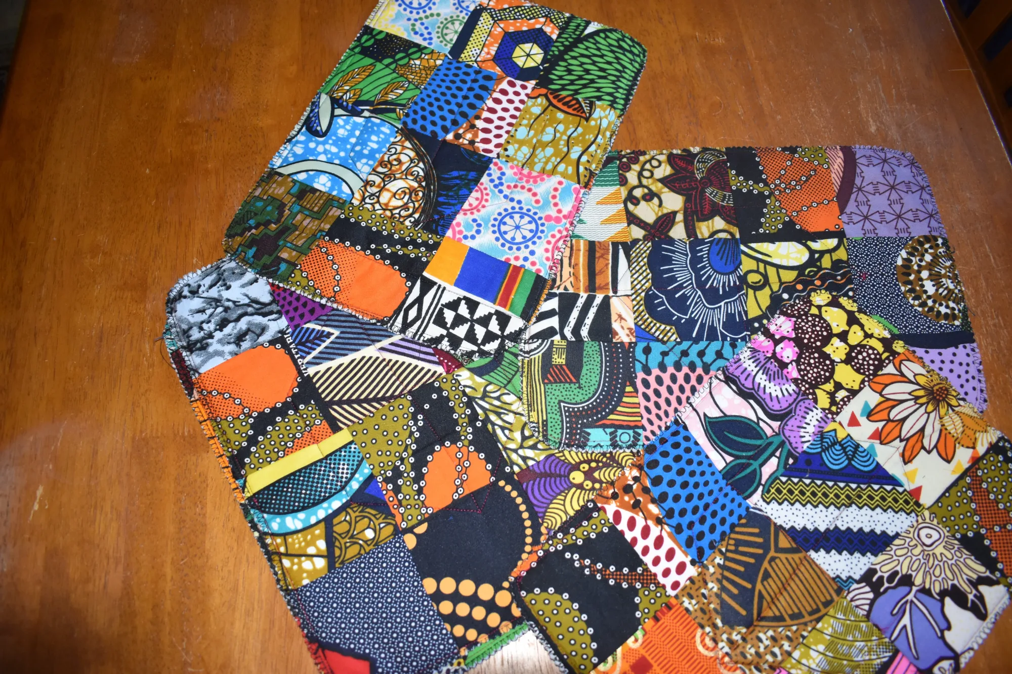 Patchwork Placemat Set-Rectangular photo 4