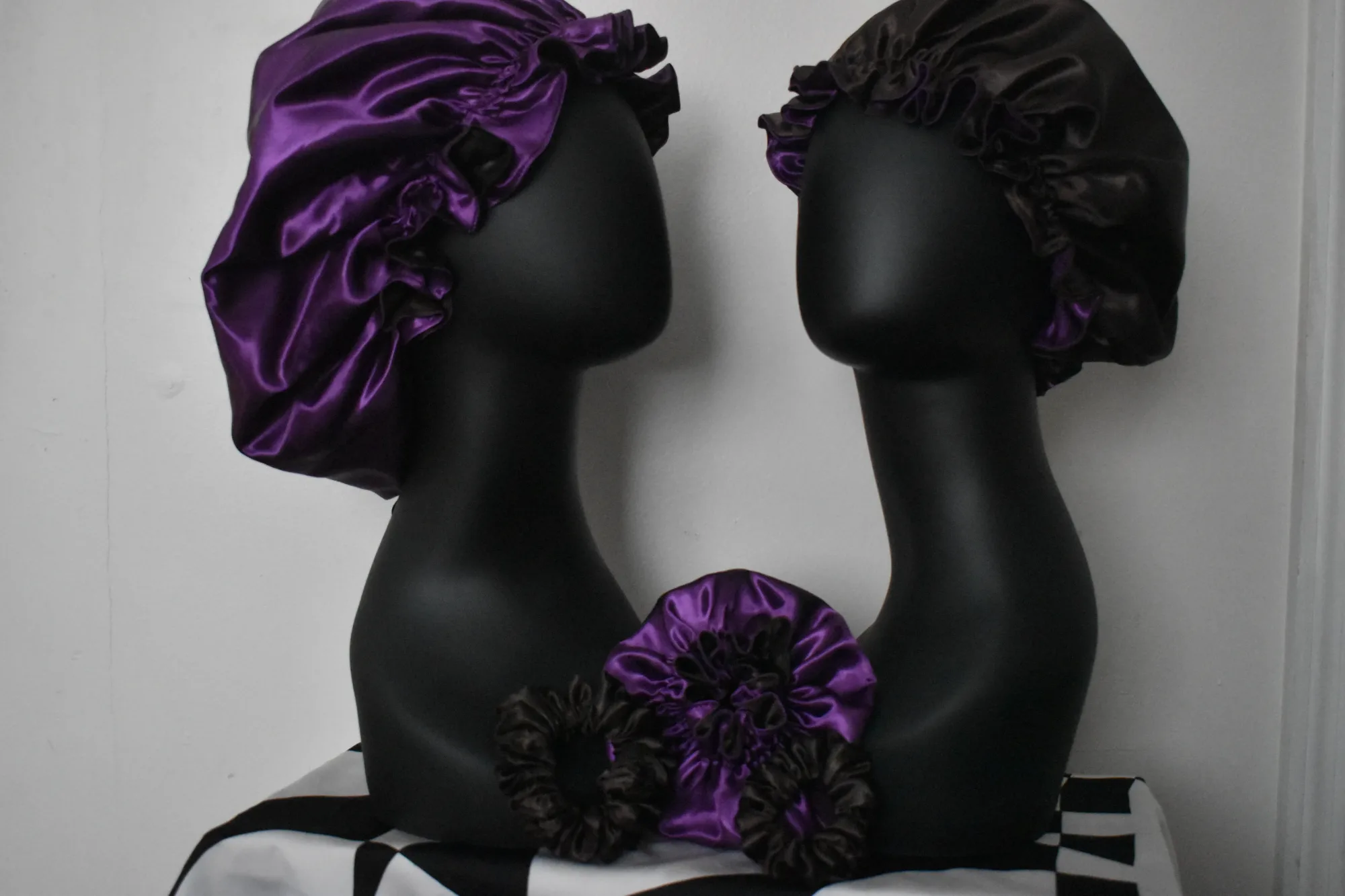 The Amethyst Mocha Bonnet Set(Mommy, Me & Dolly) photo 3