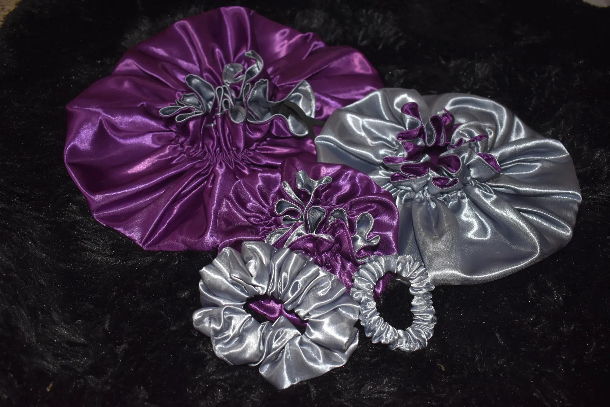 The Amethyst Moon Bonnet Set(Mommy, Me & Dolly) photo 1