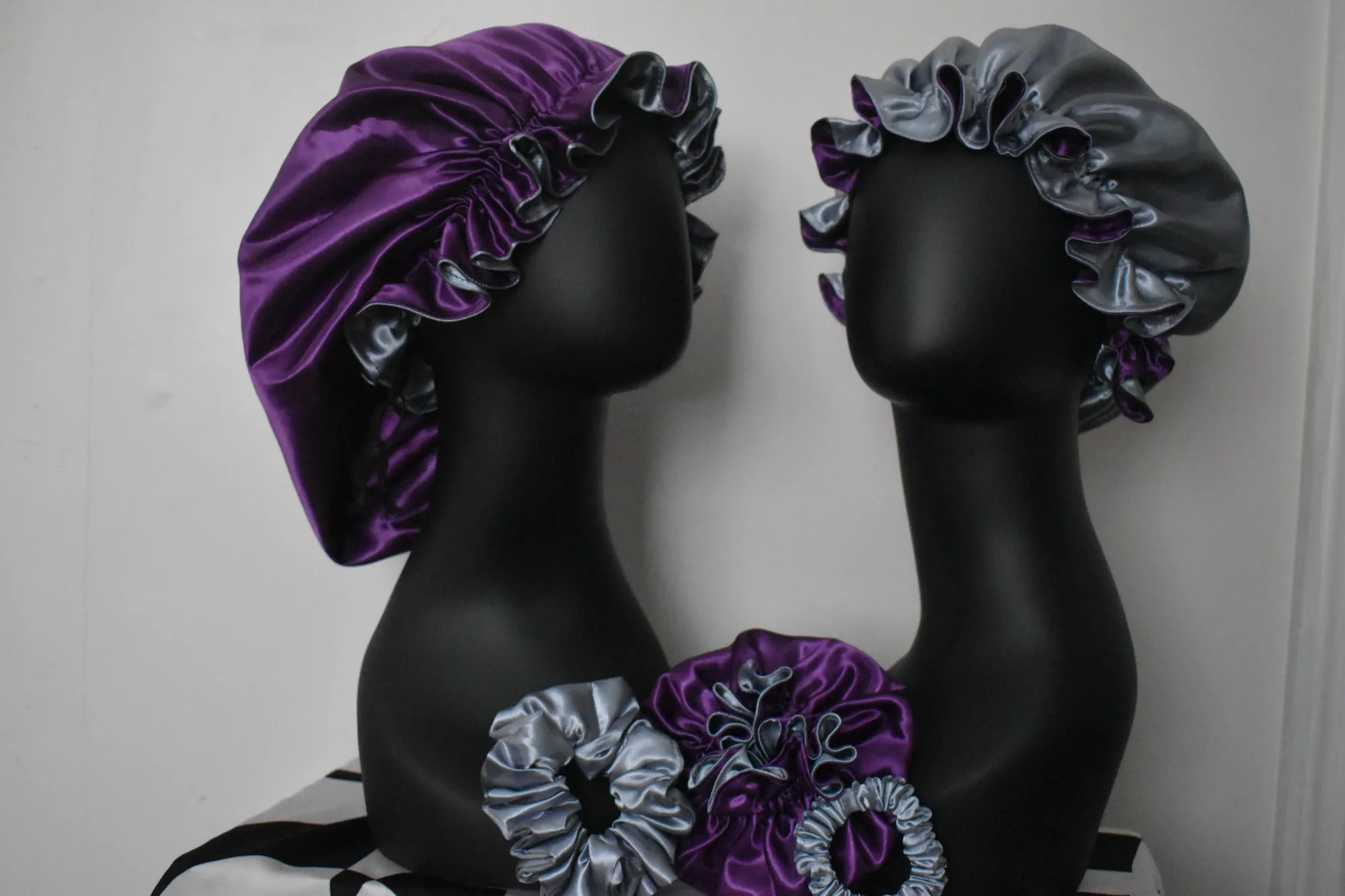 The Amethyst Moon Bonnet Set(Mommy, Me & Dolly) photo 2