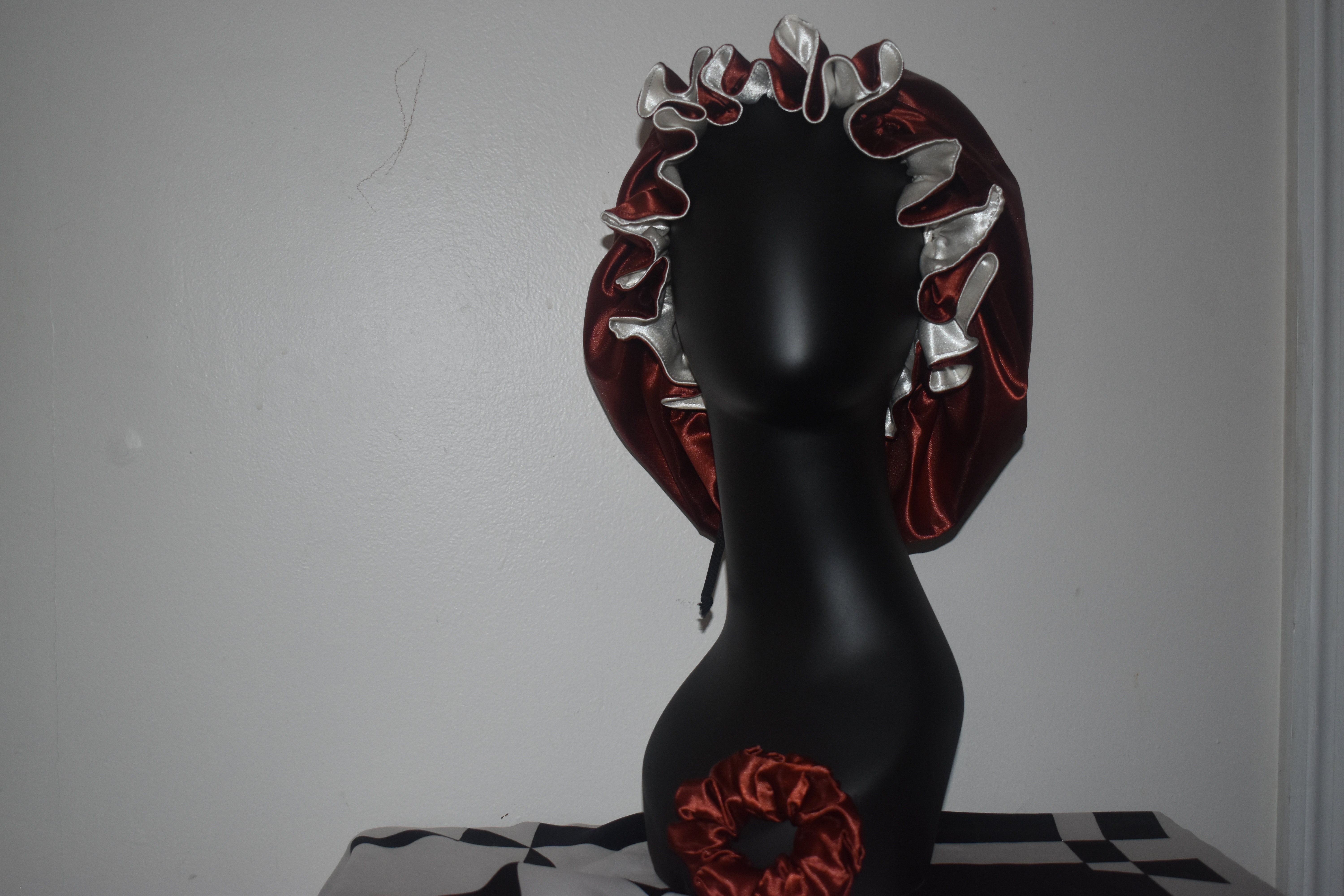 The Dreamscape Luxe Collection-(Crimson Crush Bonnet Set) photo 2