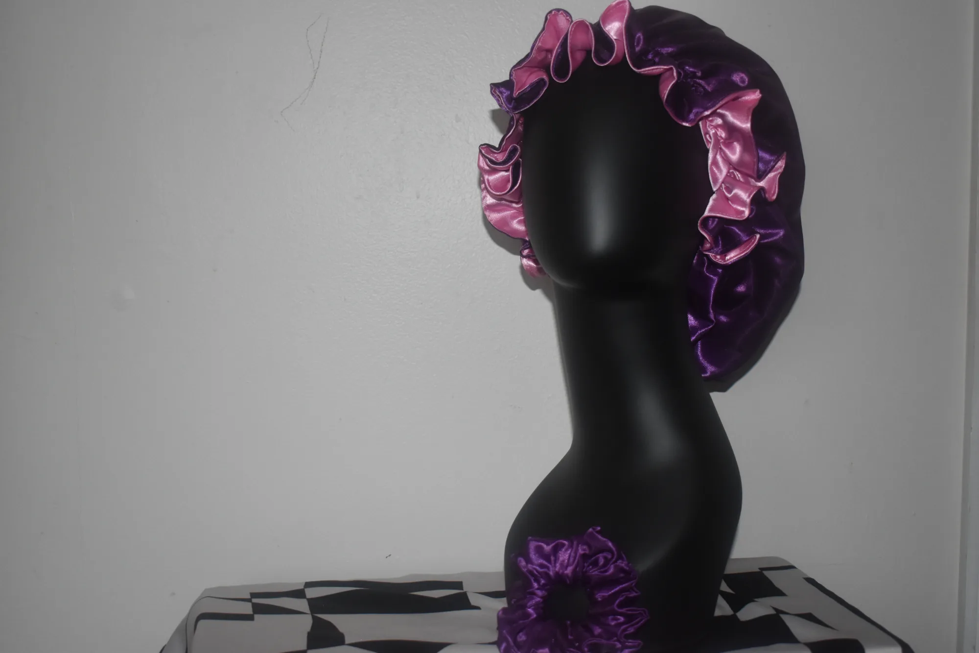 The Dreamscape Luxe Collection-(Violet Veil Bonnet Set) photo 3