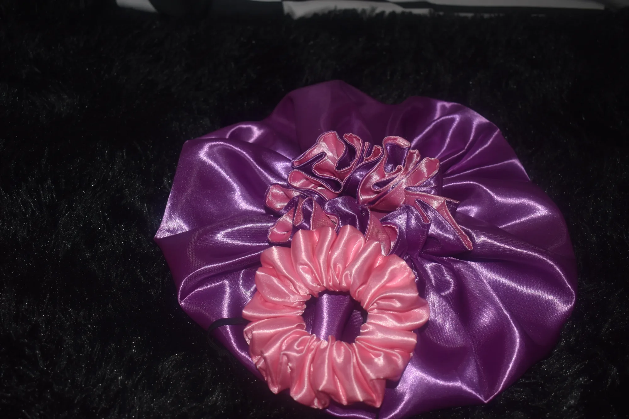 The Dreamscape Luxe Collection-(Wisteria Whisper Bonnet Set) photo 1