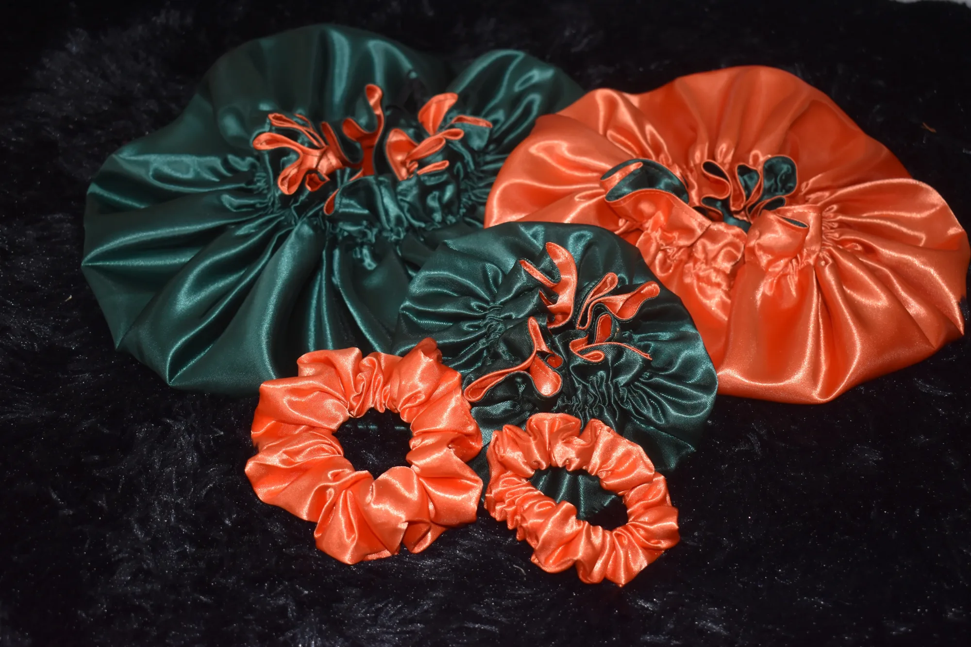 The Emerald Ember  Bonnet Set(Mommy, Me & Dolly) photo 1