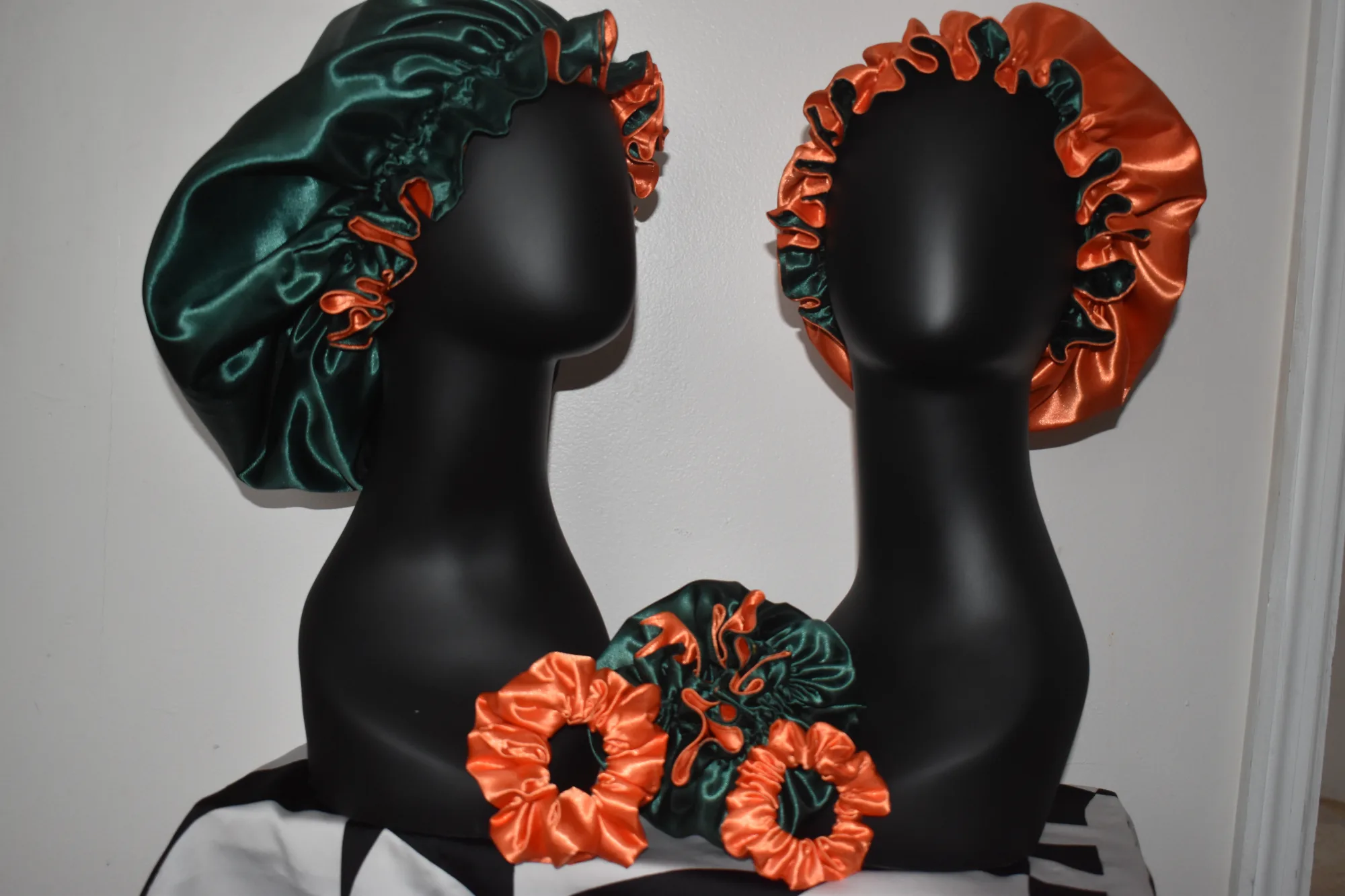 The Emerald Ember  Bonnet Set(Mommy, Me & Dolly) photo 2