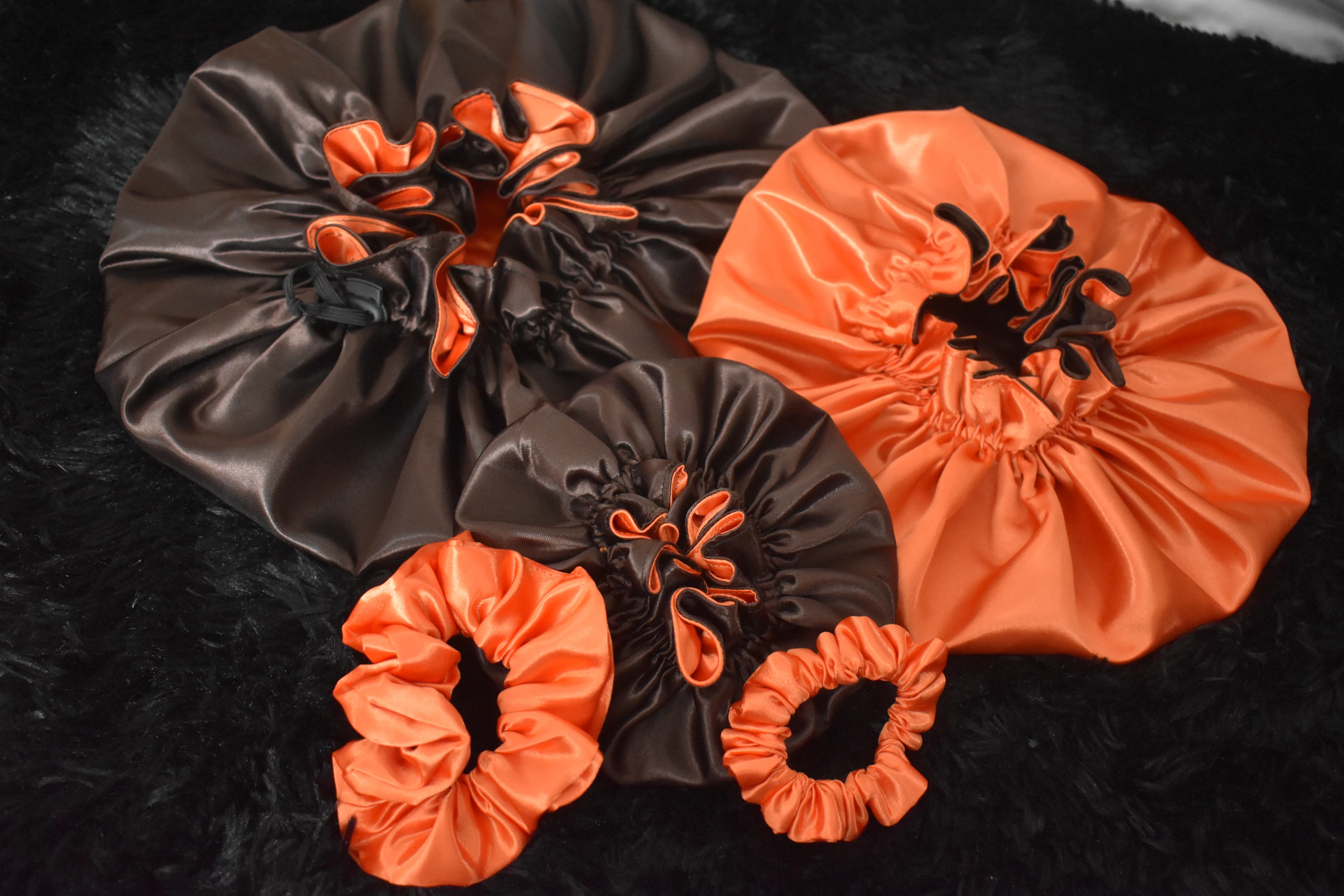 The Spiced Mocha Bonnet Set(Mommy, Me & Dolly)