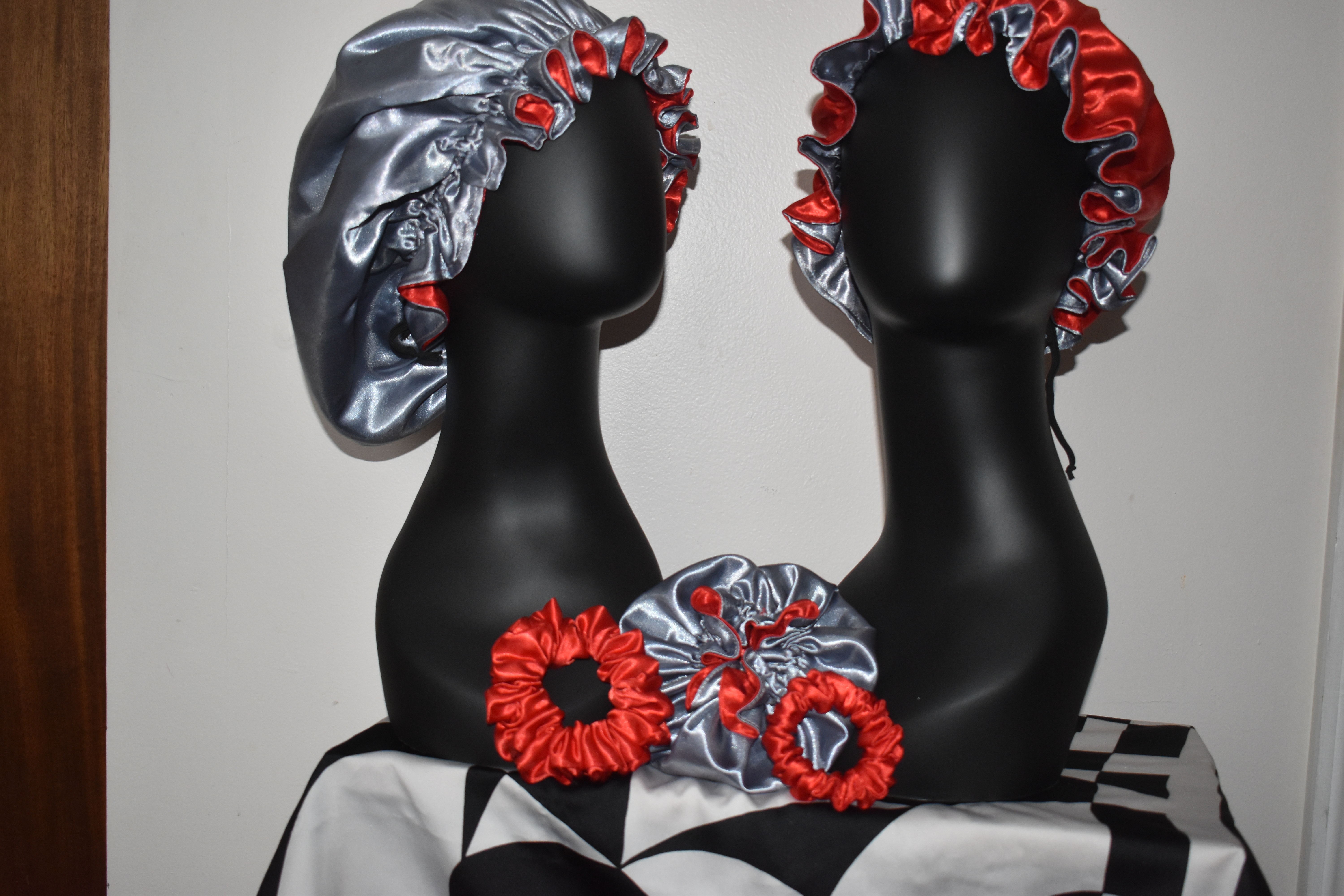 The Sterling & Scarlet Bonnet Set(Mommy, Me & Dolly) photo 3