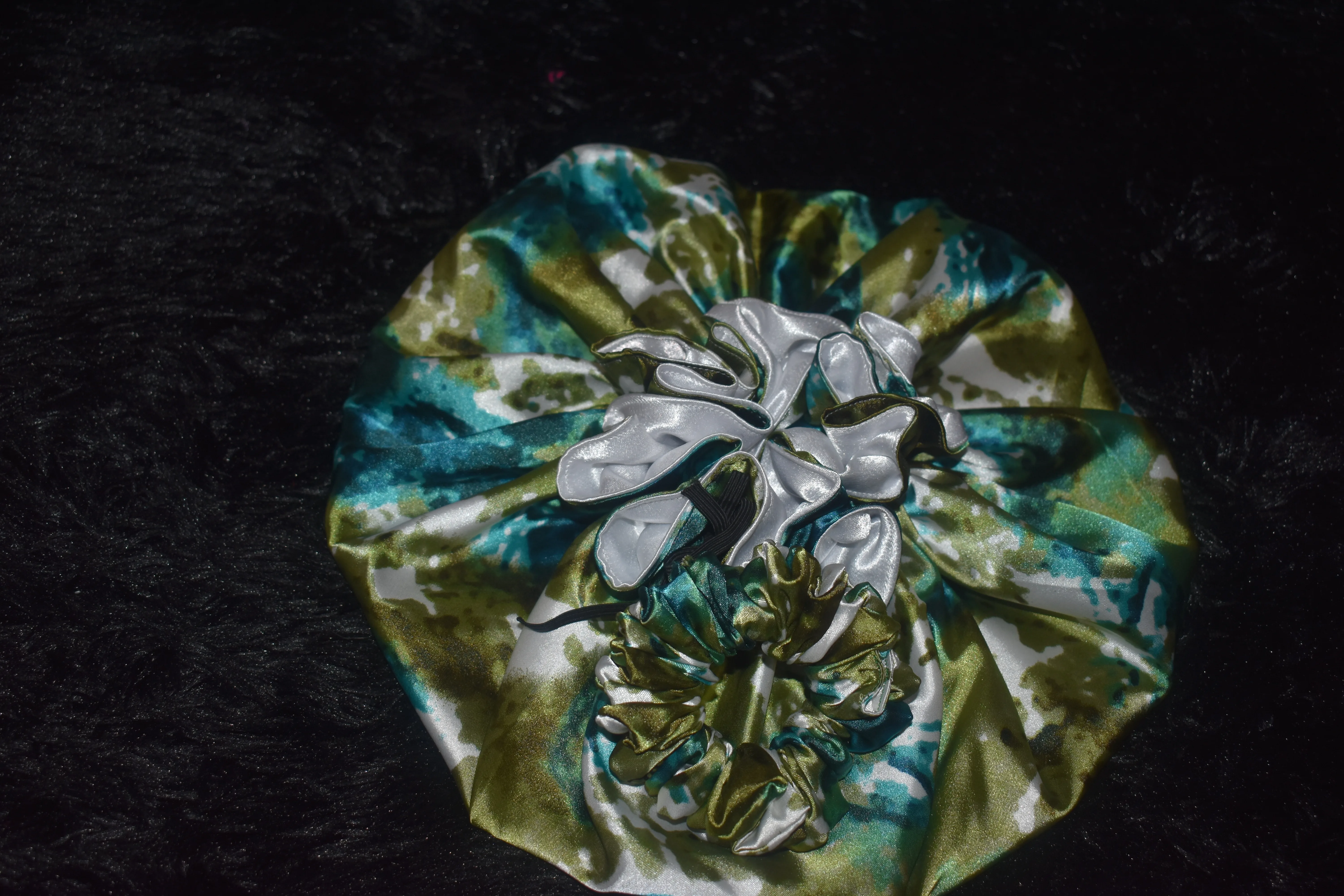 The Dreamscape Luxe Collection-(Verdant Current Bonnet Set)