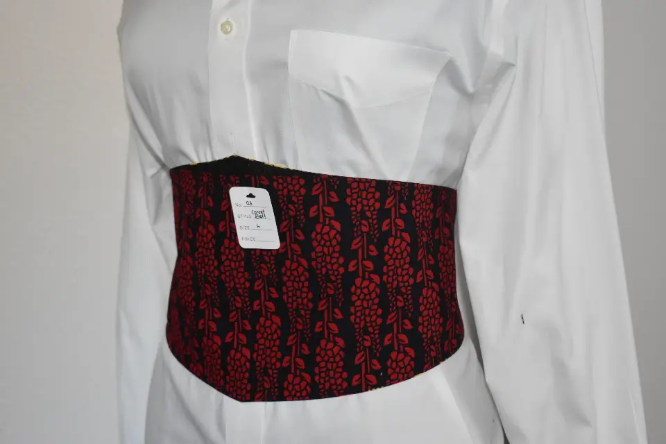   Waist Cincher Red /Black Corset Belt 
