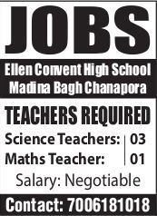 teachers-required-ellen-convent-high-school-srinagar