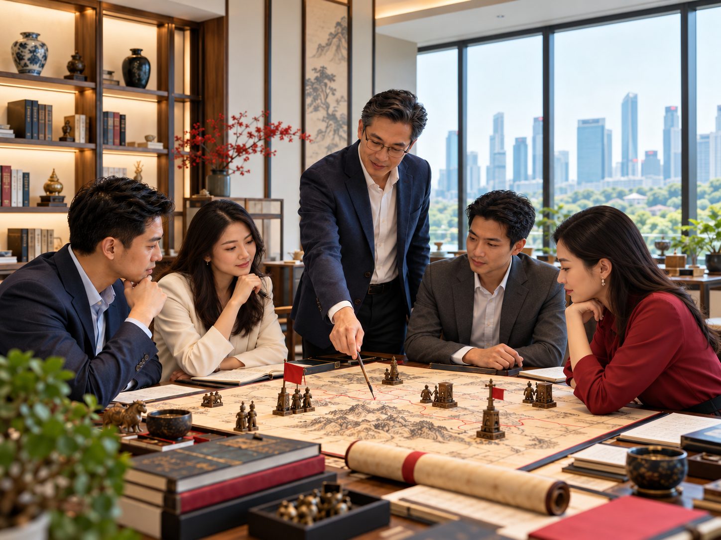 Strategic Leadership & Business Innovation through Romance of the Three Kingdoms training at JL Institution
