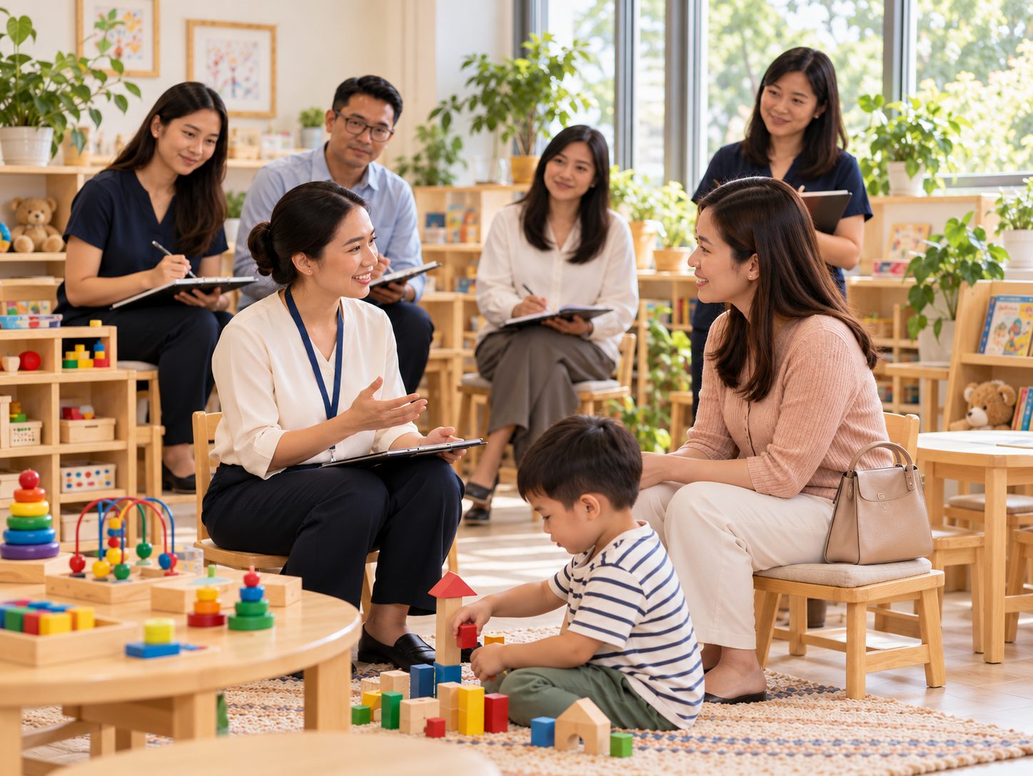 Engaging Families in Supporting Infants and Young Children training at JL Institution