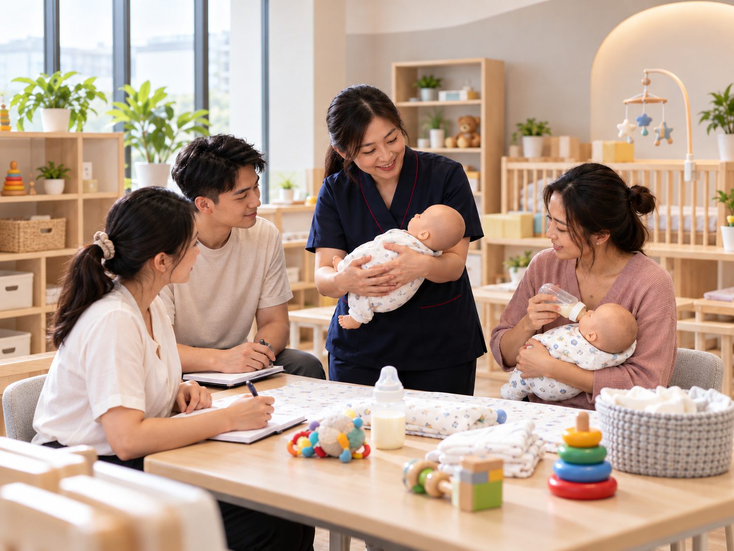 Basic Care for Infants and Young Children training at JL Institution