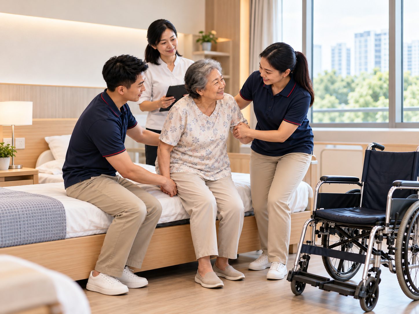 Care Assistance training at JL Institution
