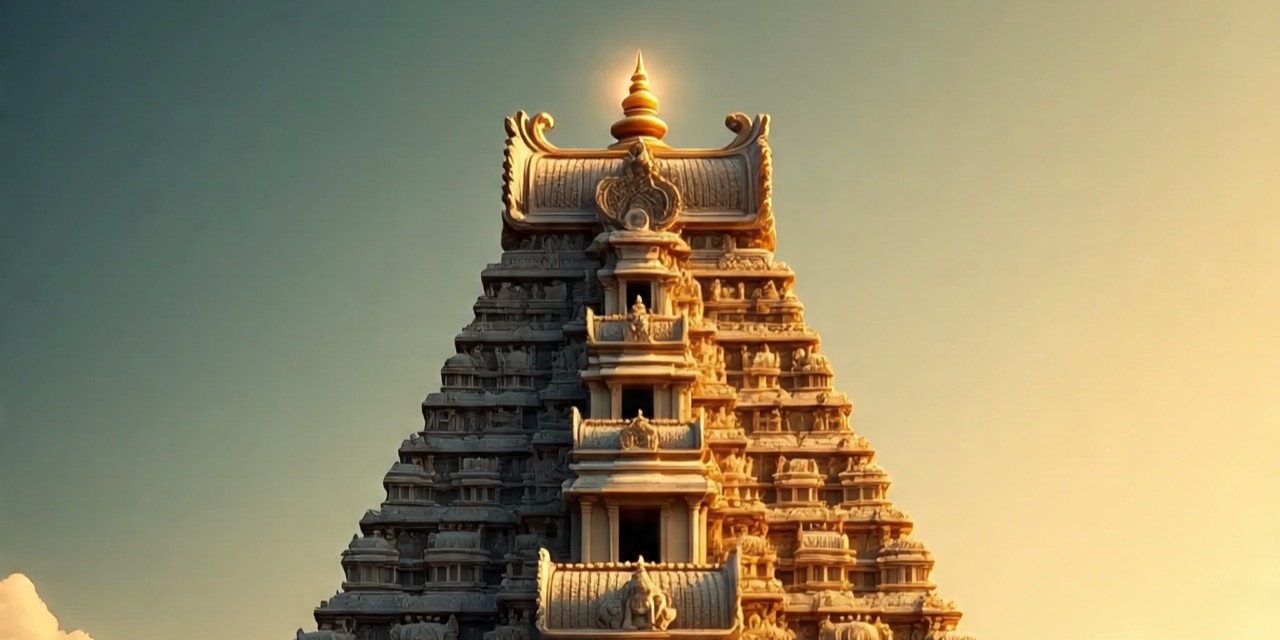 Why Temple Towers (Shikhara) Are Built in Pyramid Shape – Energy Amplification Explained