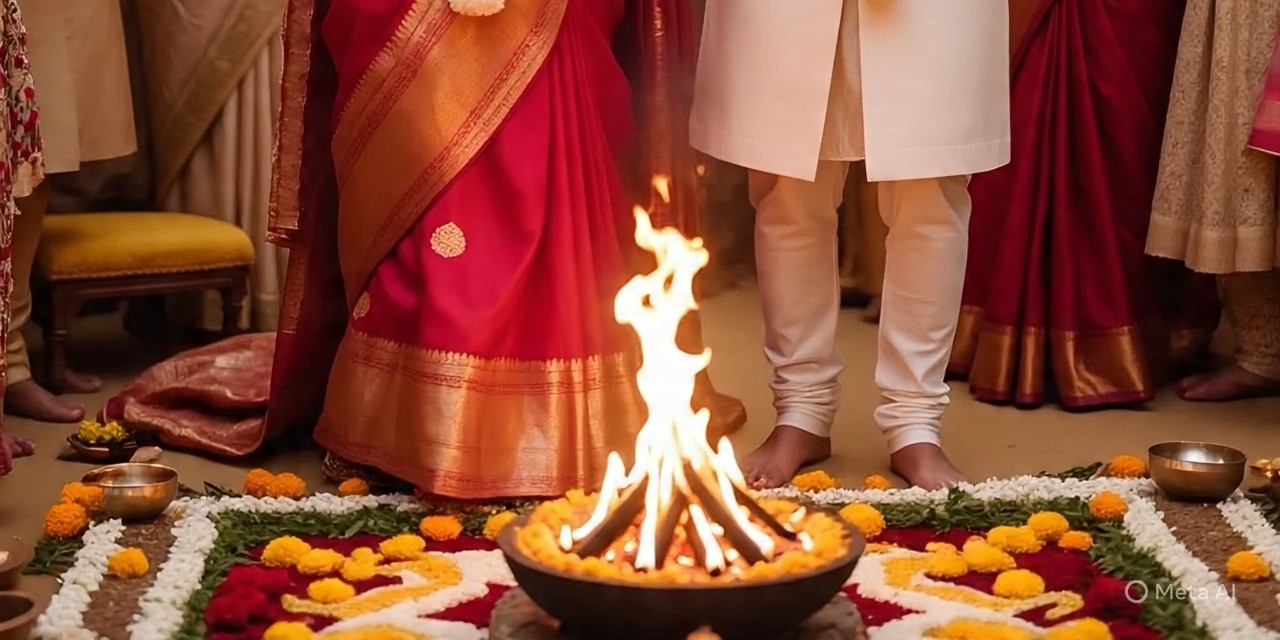 Why Do Weddings Have 7 Pheras? The Scientific Meaning Behind Saptapadi